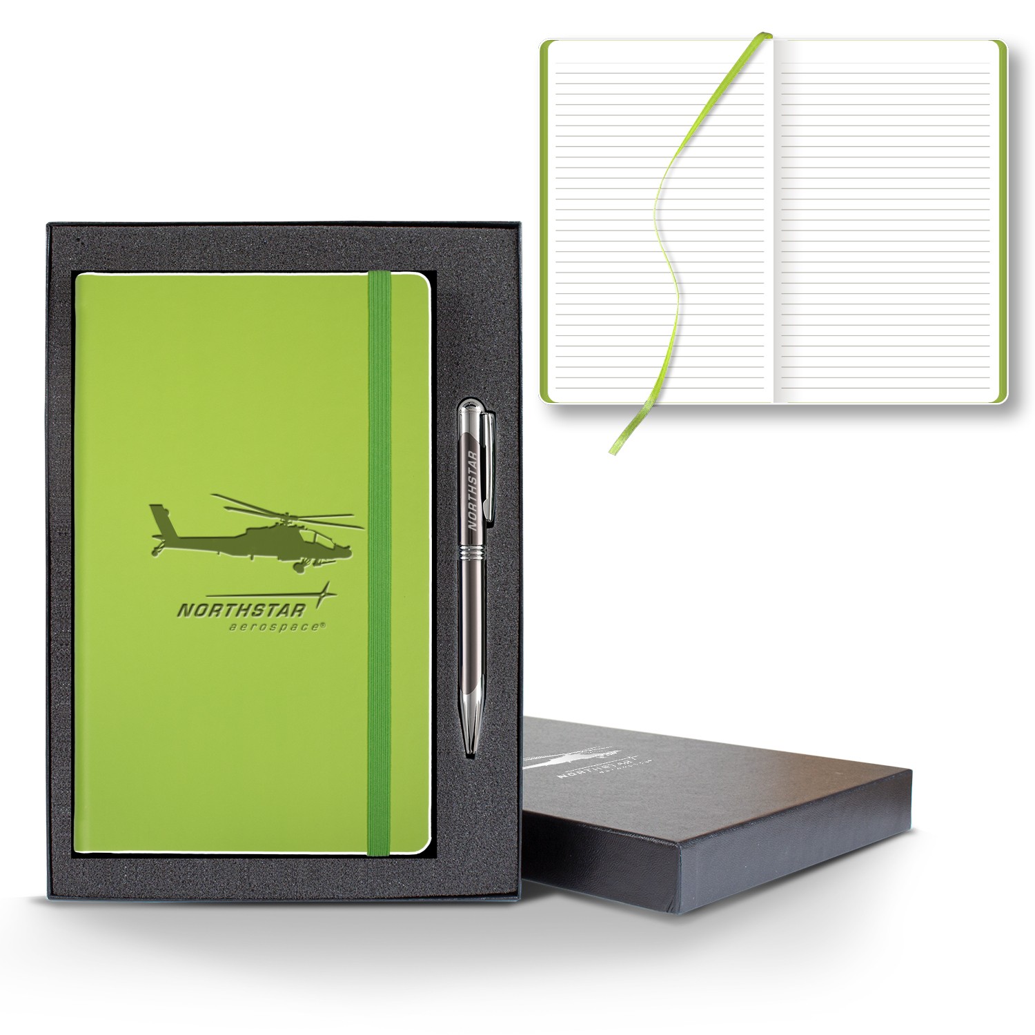 Picture of Castelli Color Laser Medio Lined White Page Journal Gift Set
