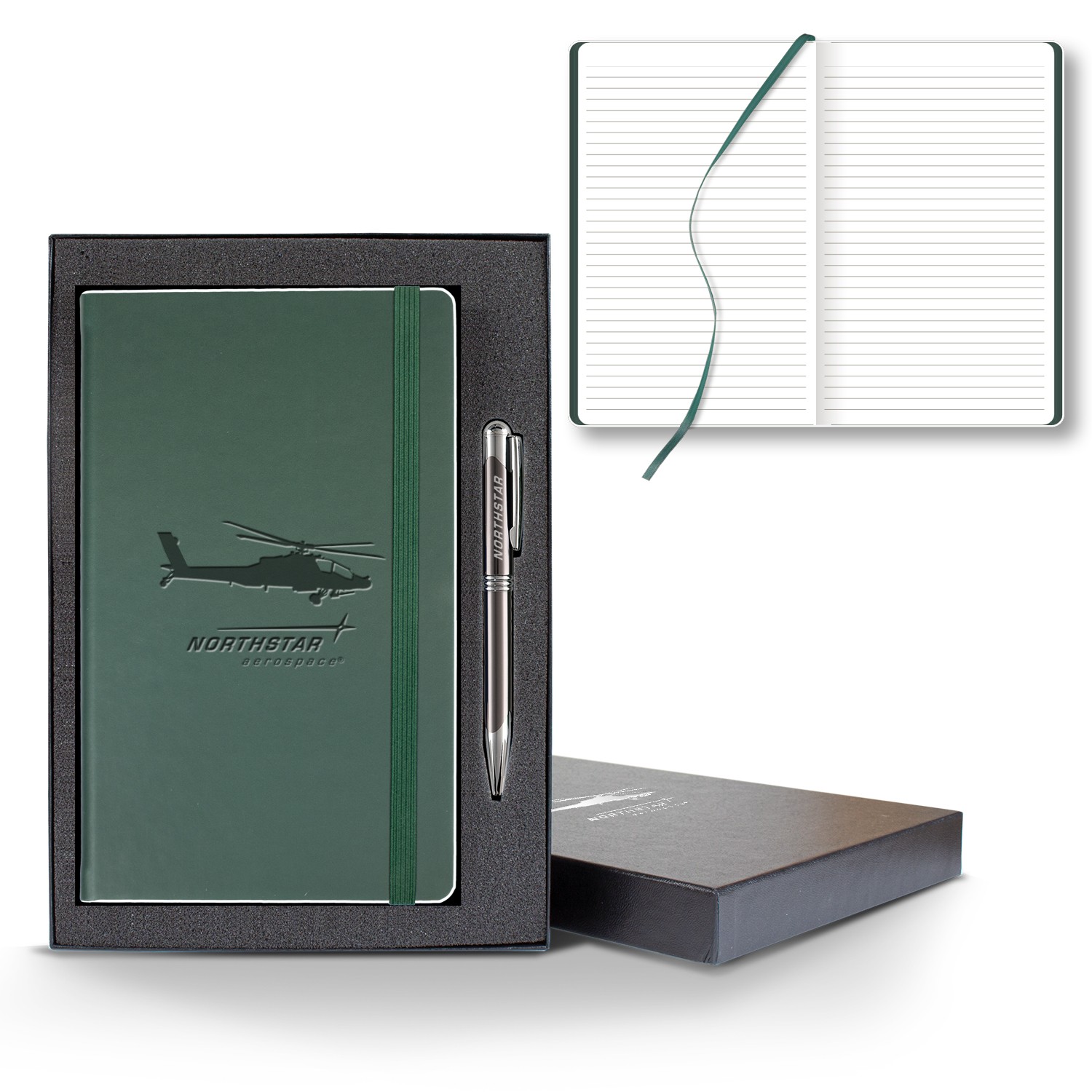 Picture of Castelli Color Laser Medio Lined White Page Journal Gift Set
