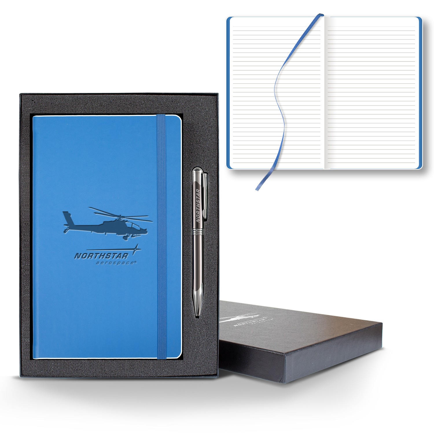 Picture of Castelli Color Laser Medio Lined White Page Journal Gift Set