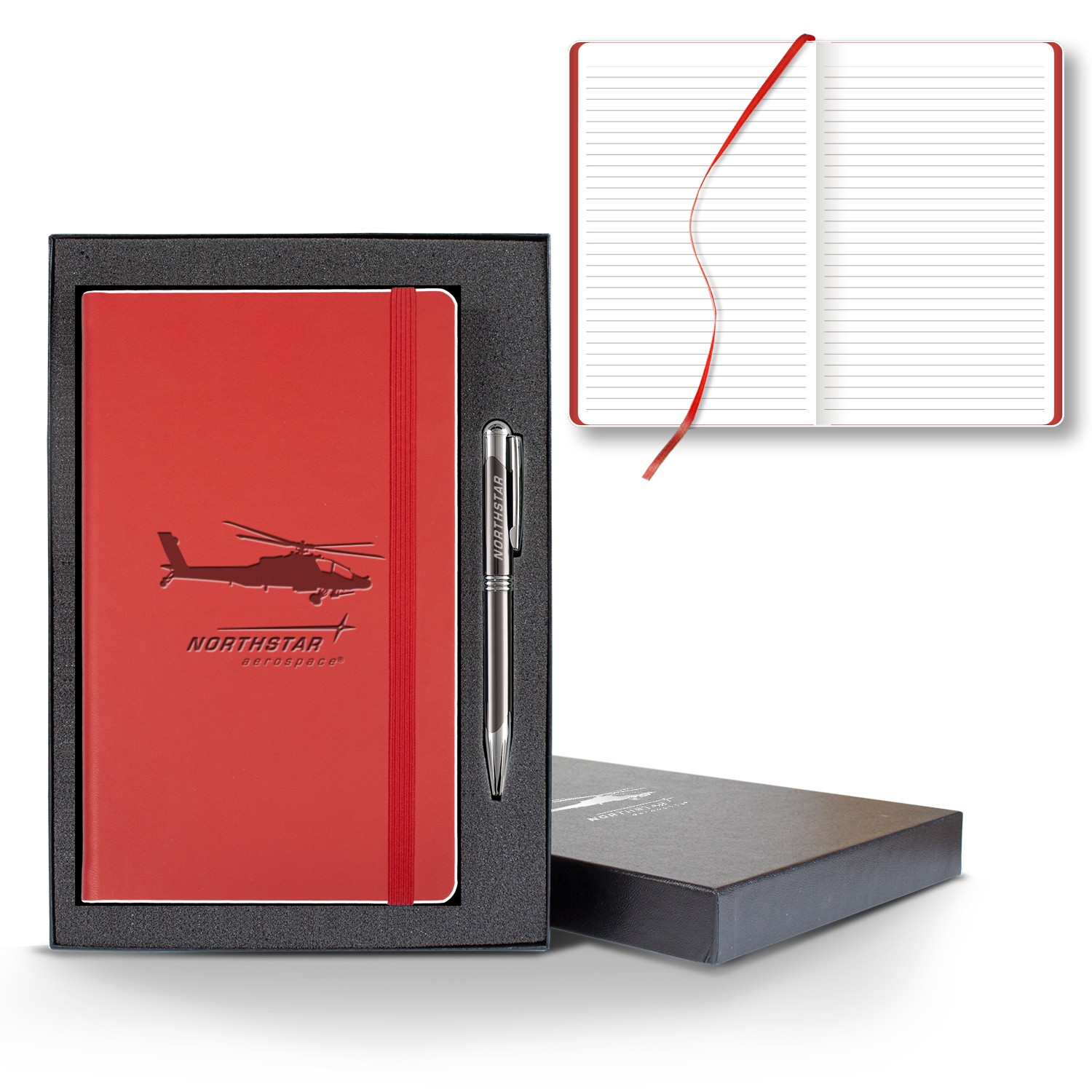 Picture of Castelli Color Laser Medio Lined White Page Journal Gift Set