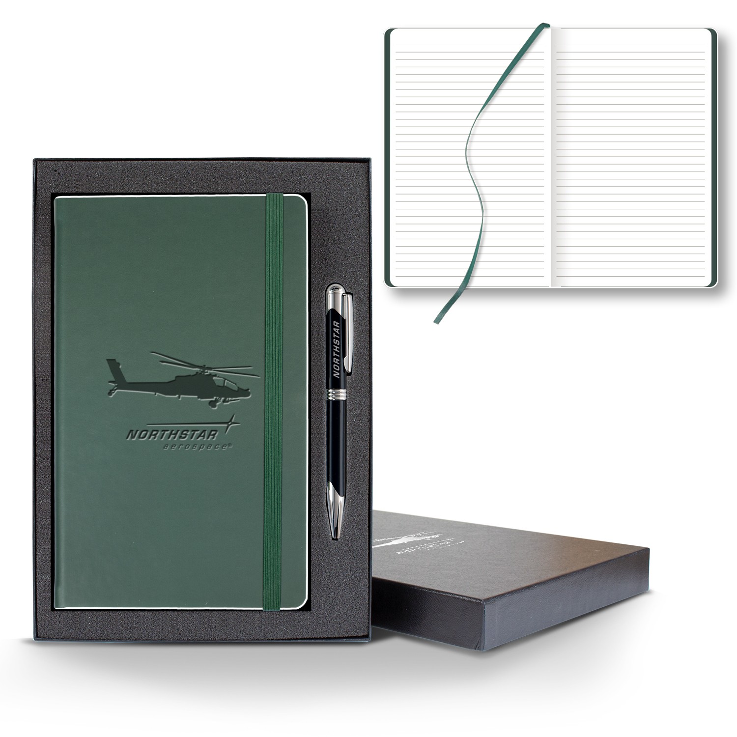 Picture of Castelli Color Laser Medio Lined White Page Journal Gift Set