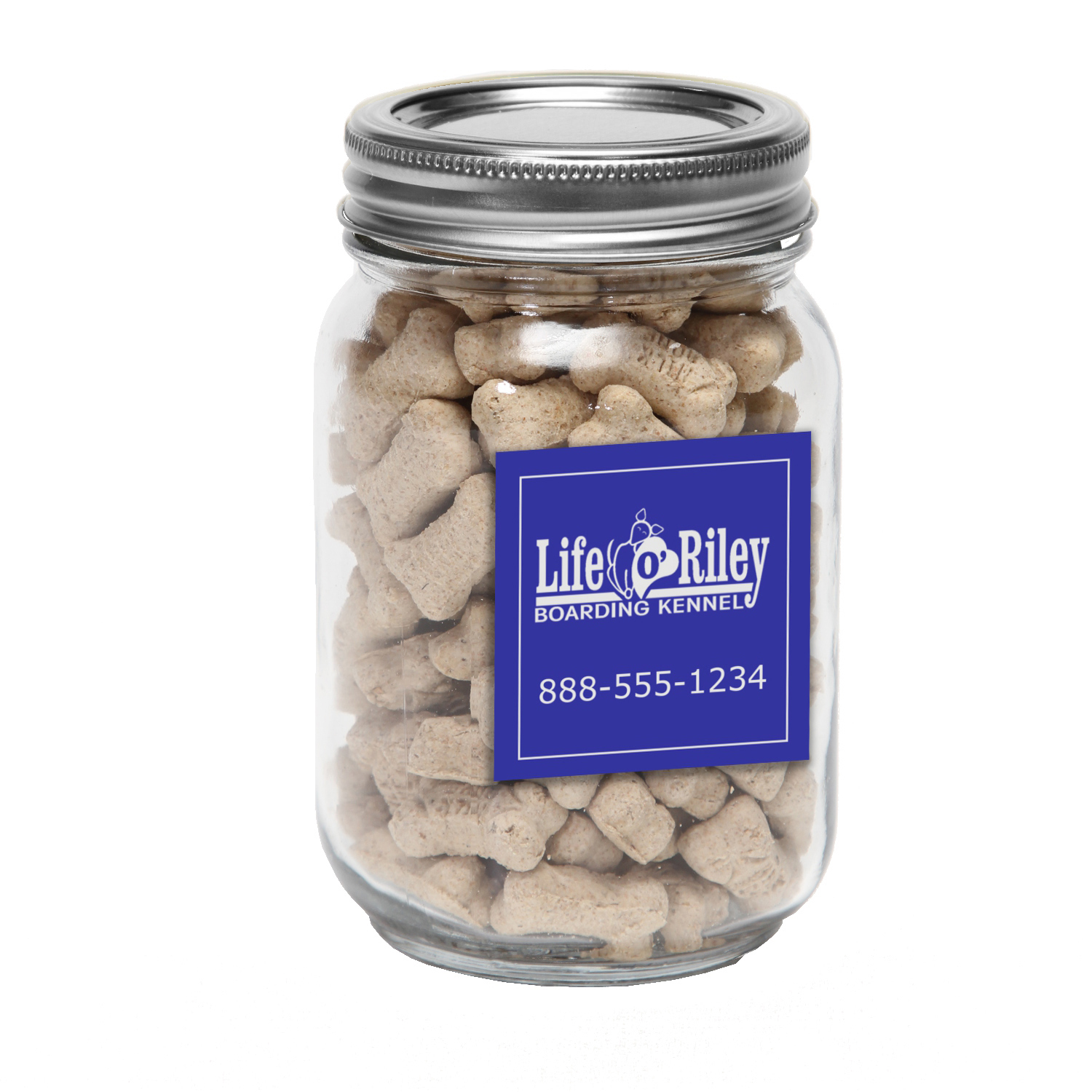 Picture of Pint Jar with Square Magnet