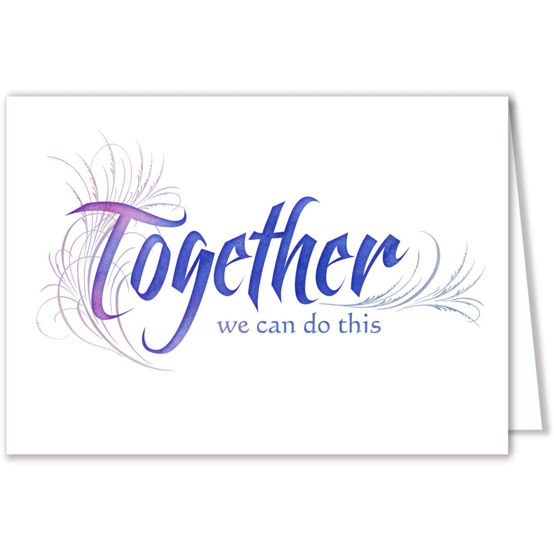 Picture of Together We Can Do This Greeting Card