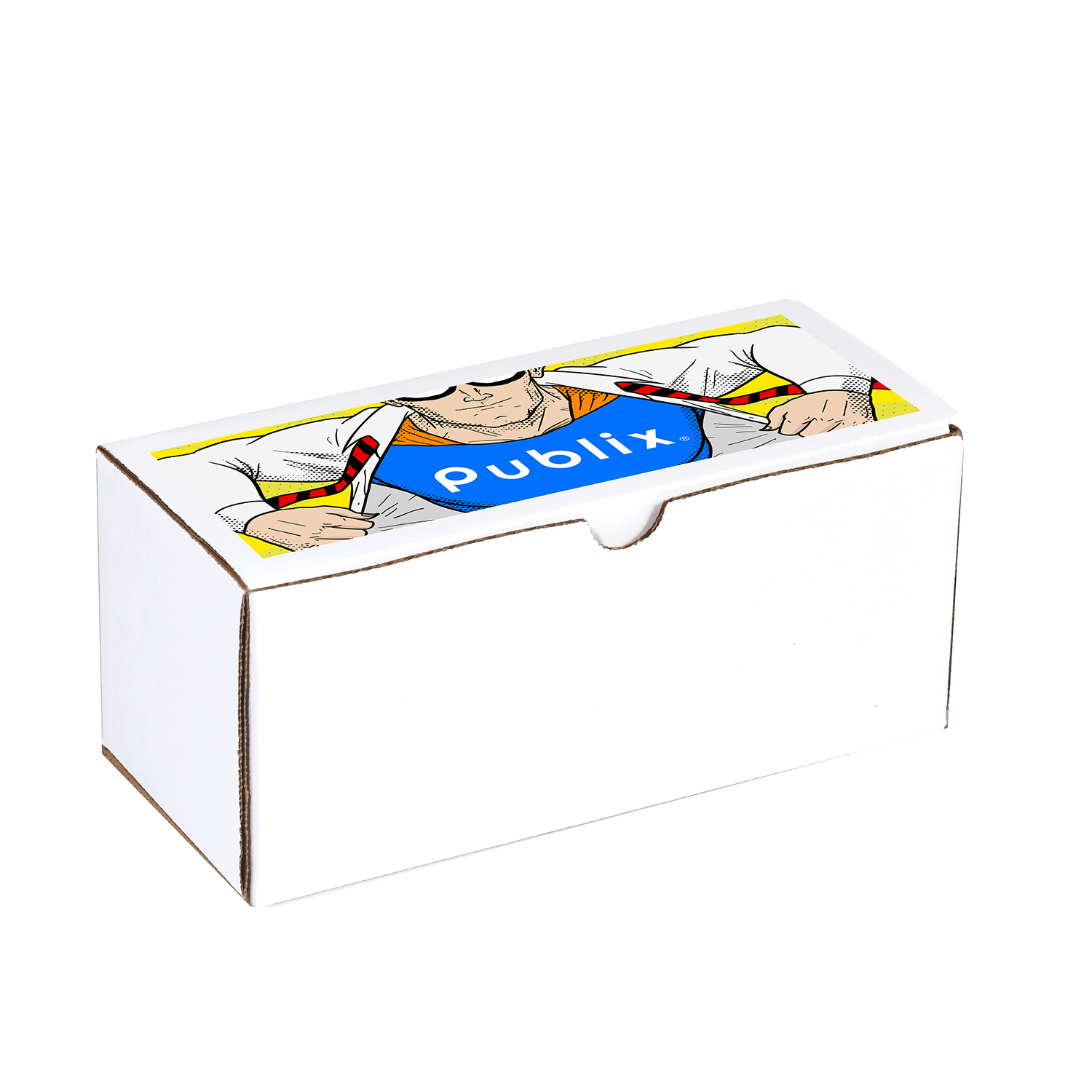 Picture of 6 pack Sweet and Salty Snack Box with Label