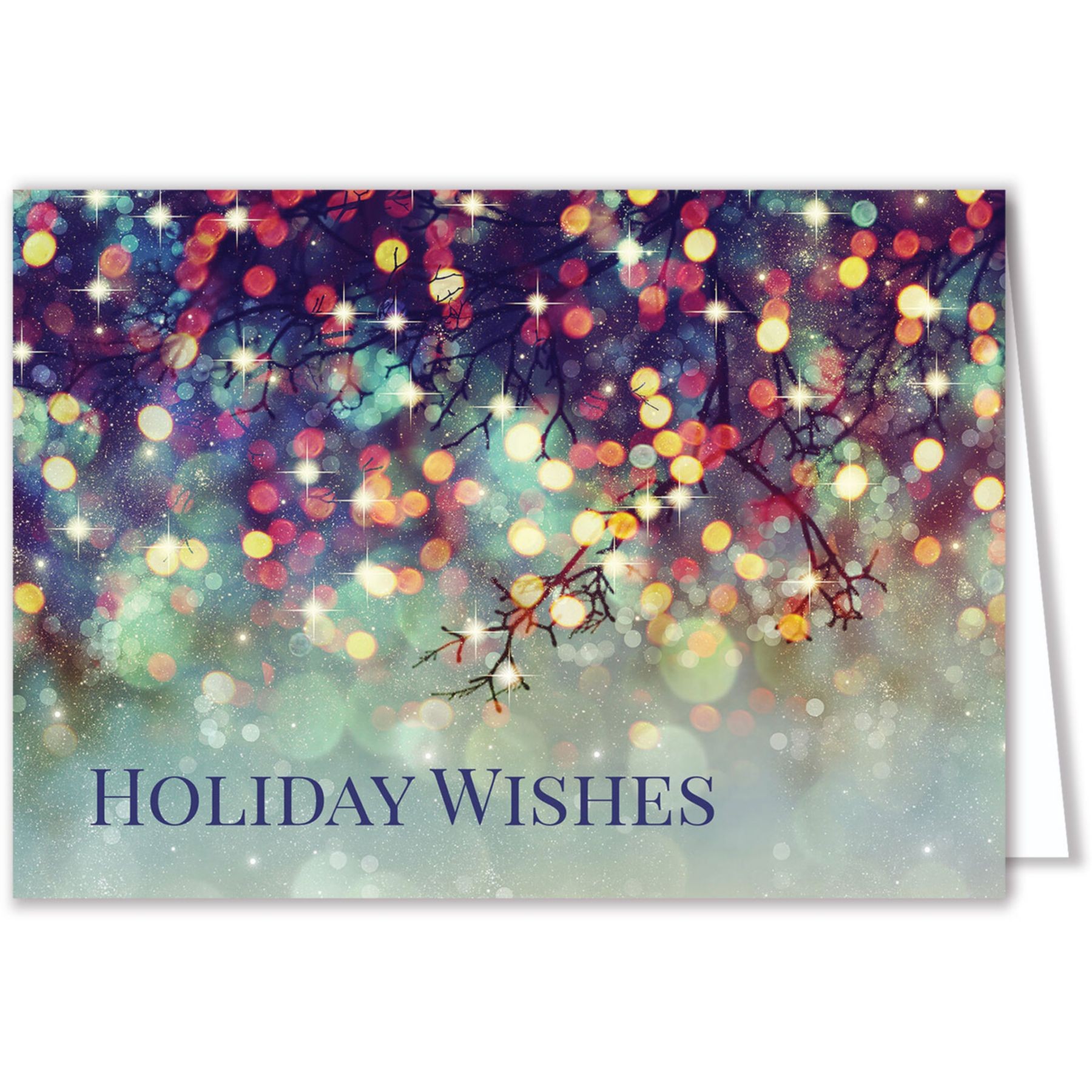 Picture of Twinkling Wishes Holiday Card