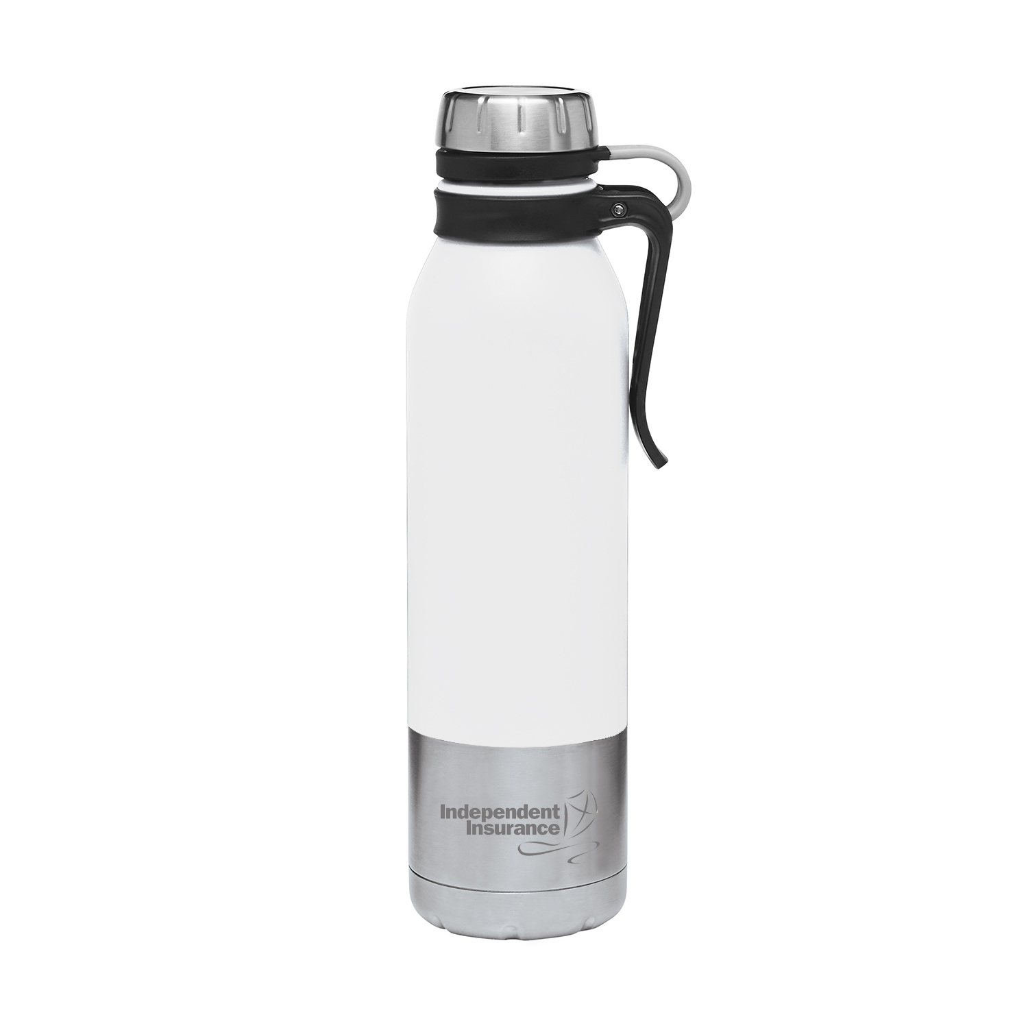 Picture of 25oz Clip-On Stainless Steel Vacuum Bottle
