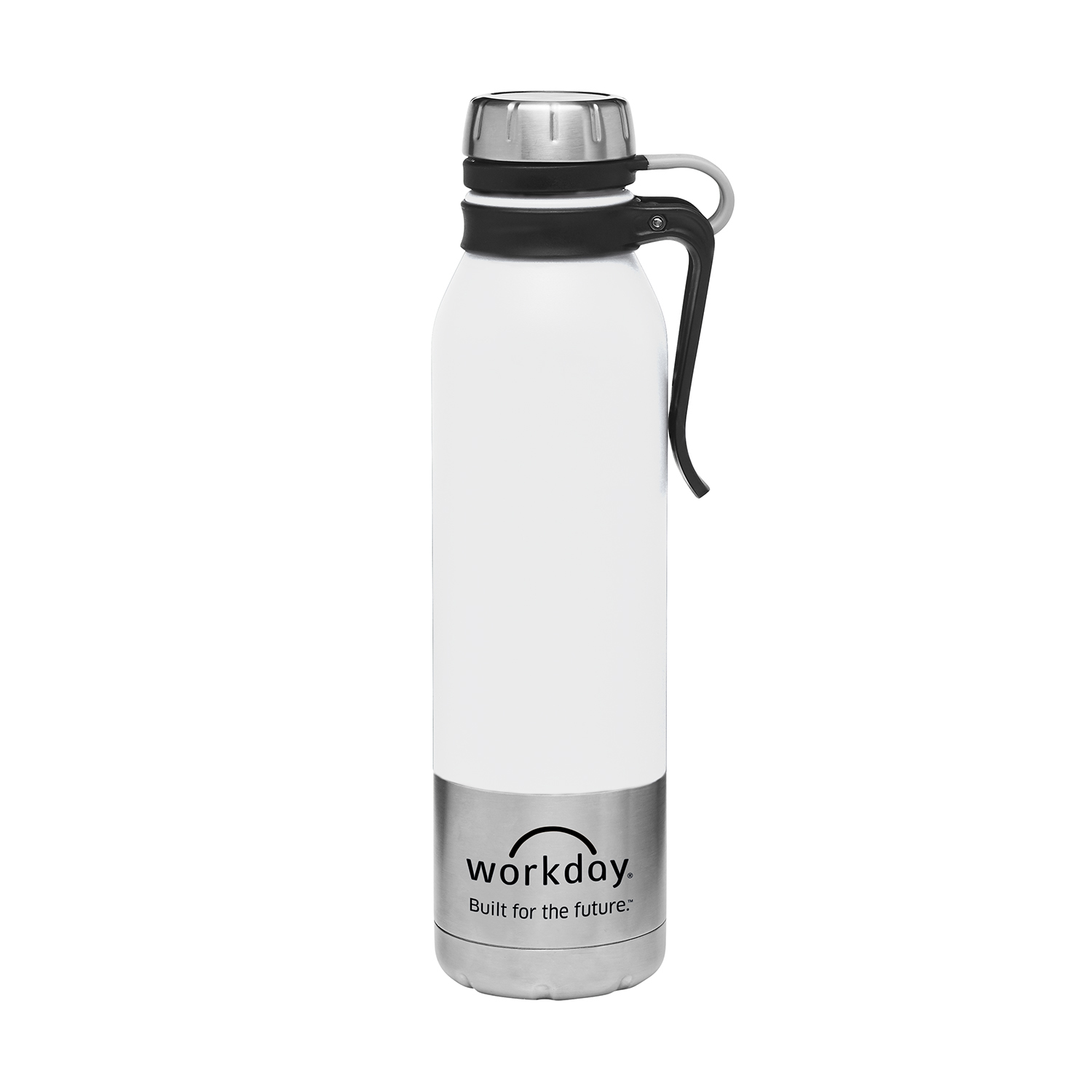 Picture of 25oz Clip-On Stainless Steel Vacuum Bottle