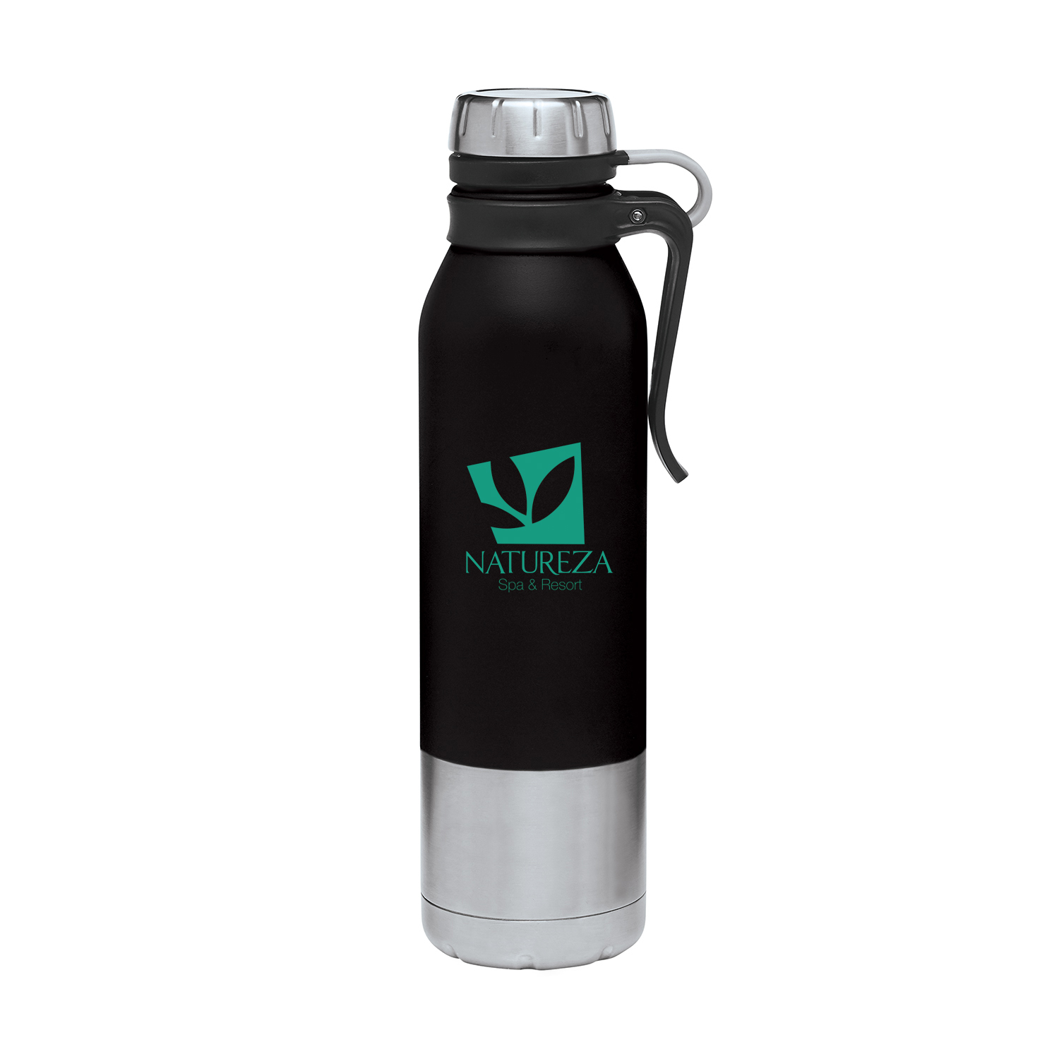 Picture of 25oz Clip-On Stainless Steel Vacuum Bottle