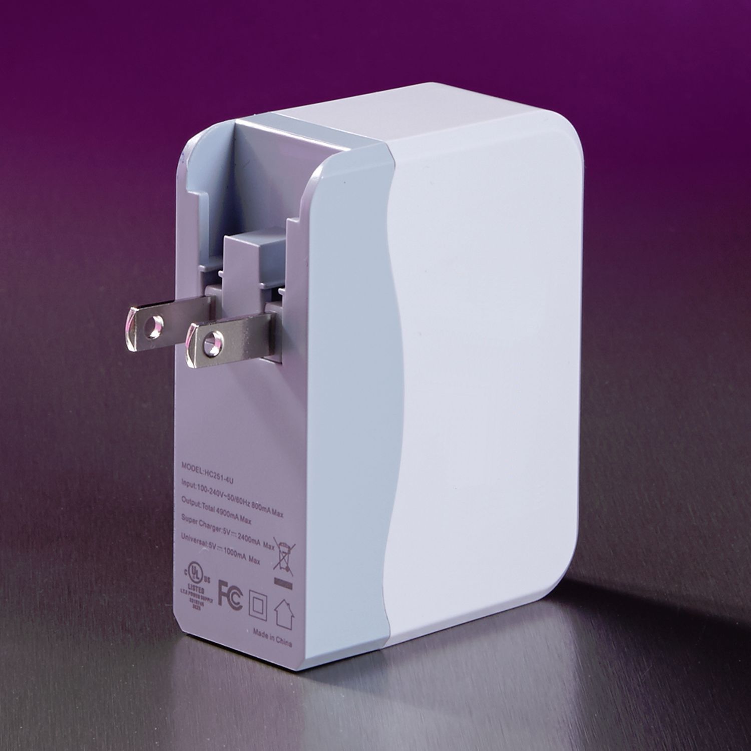 Picture of 4 Port AC to USB Adaptor