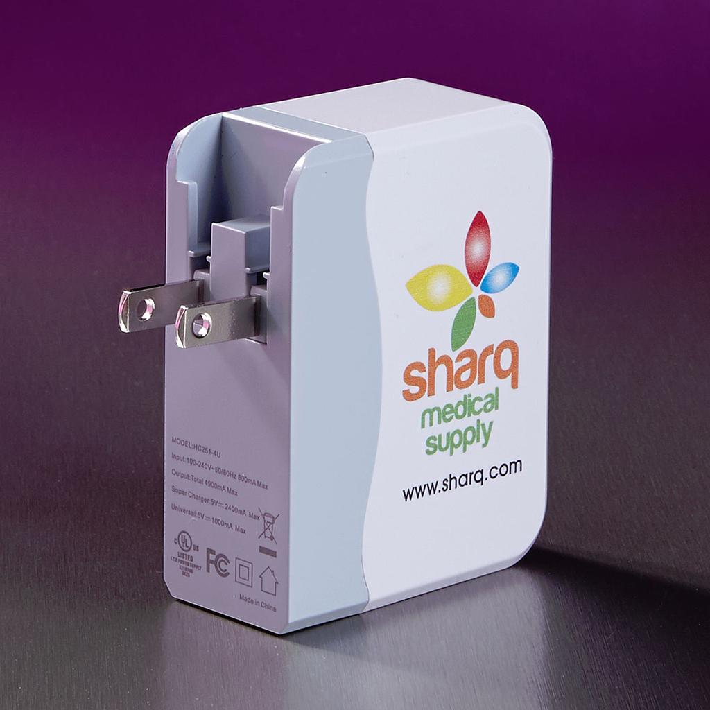 Picture of 4 Port AC to USB Adaptor