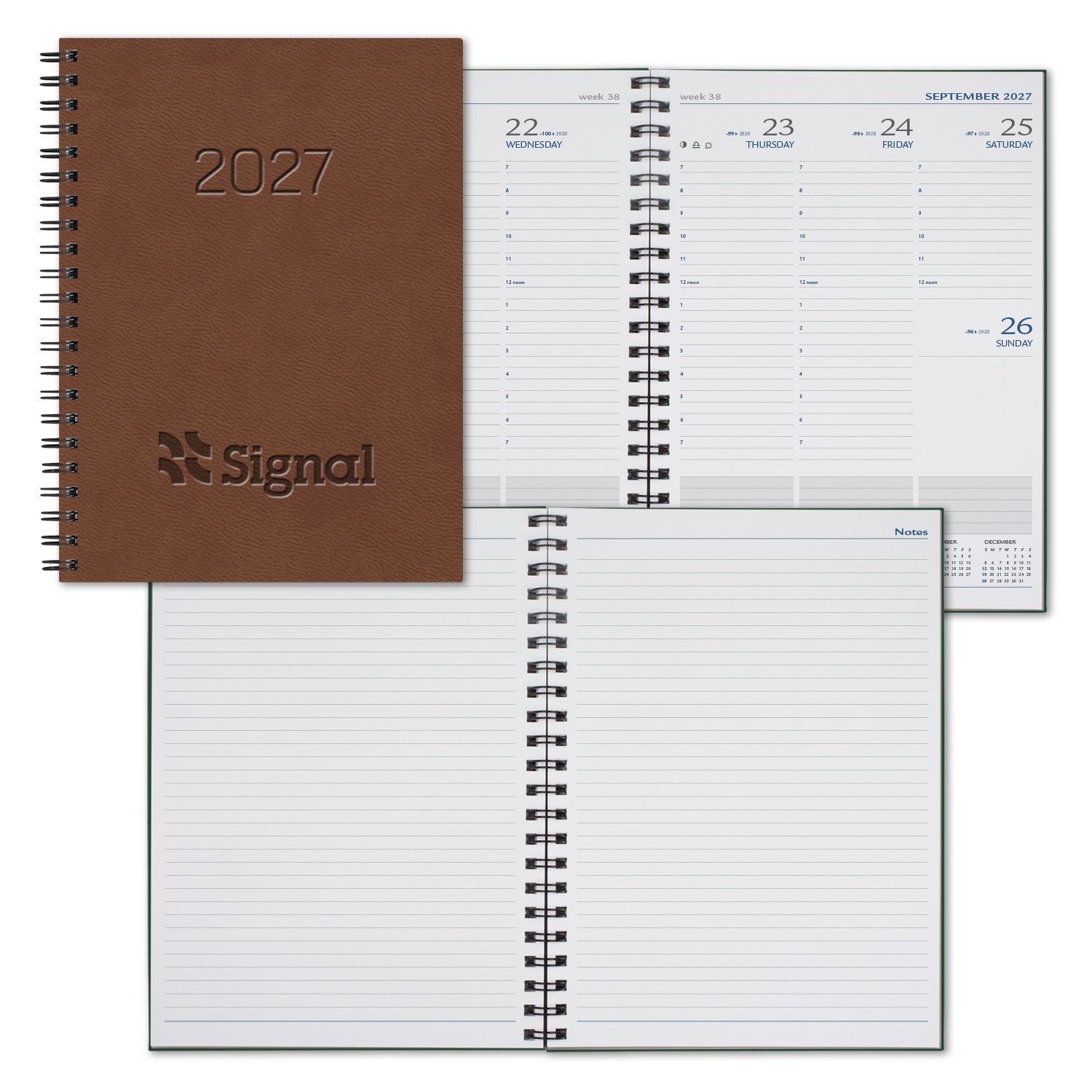 Picture of Castelli WireO Tucson Grande XL White Weekly Diary
