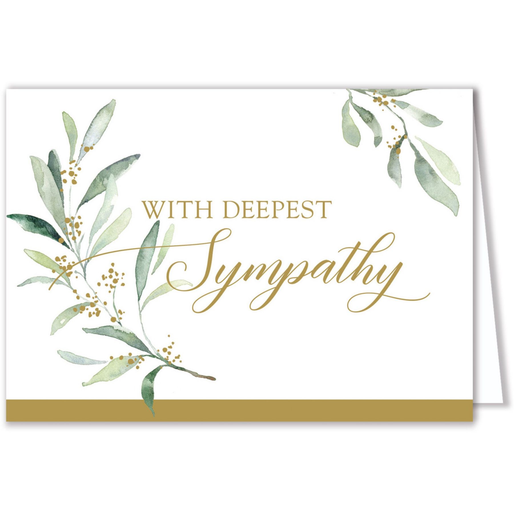 Picture of Sympathy Greenery Card