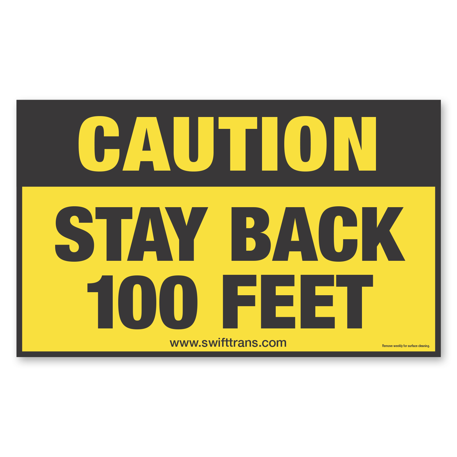 Picture of Car Sign Small Rectangle Magnet