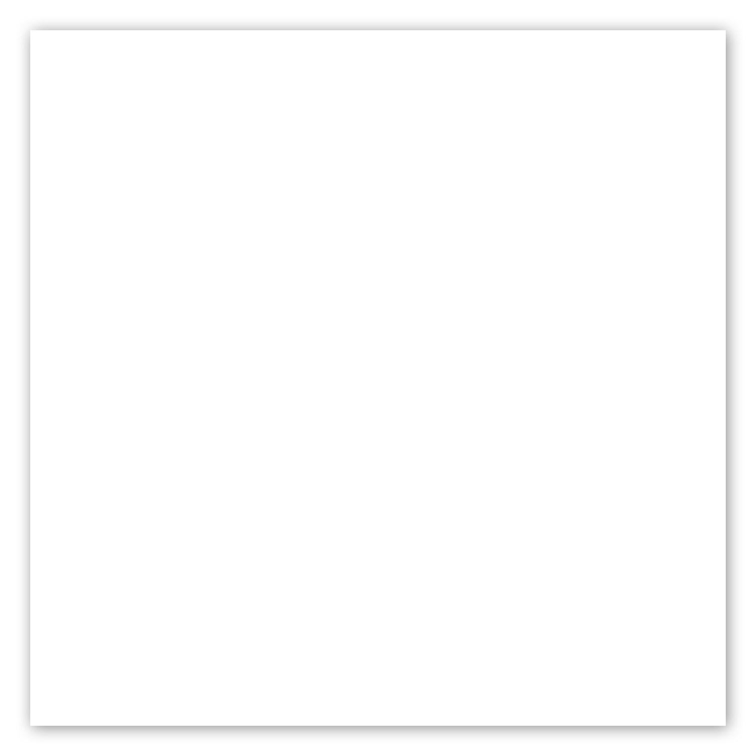 Picture of Car Sign Square Magnet 4 x 4