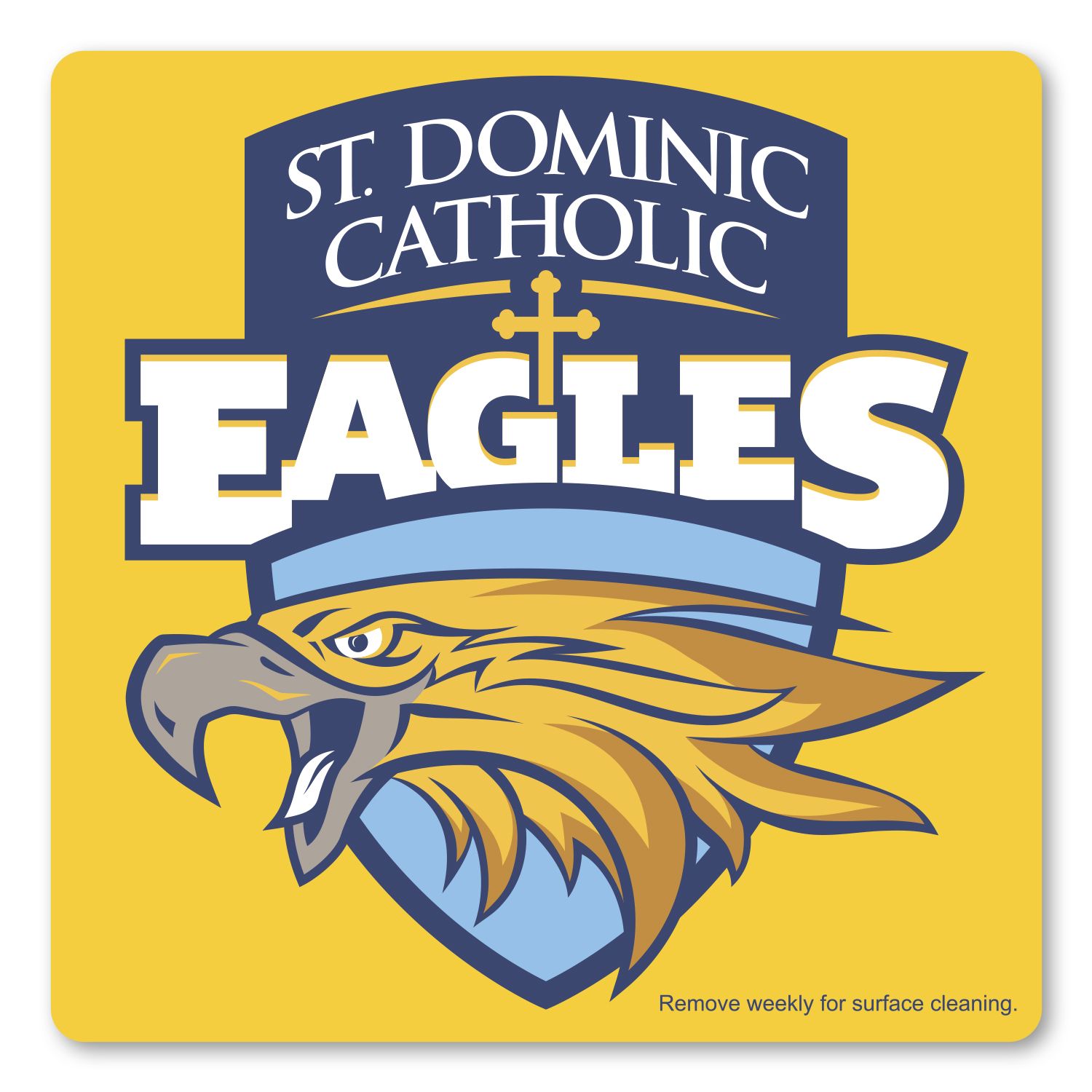 Picture of Car Sign Rnd Corner Magnet 3-3/4 x 3-3/4