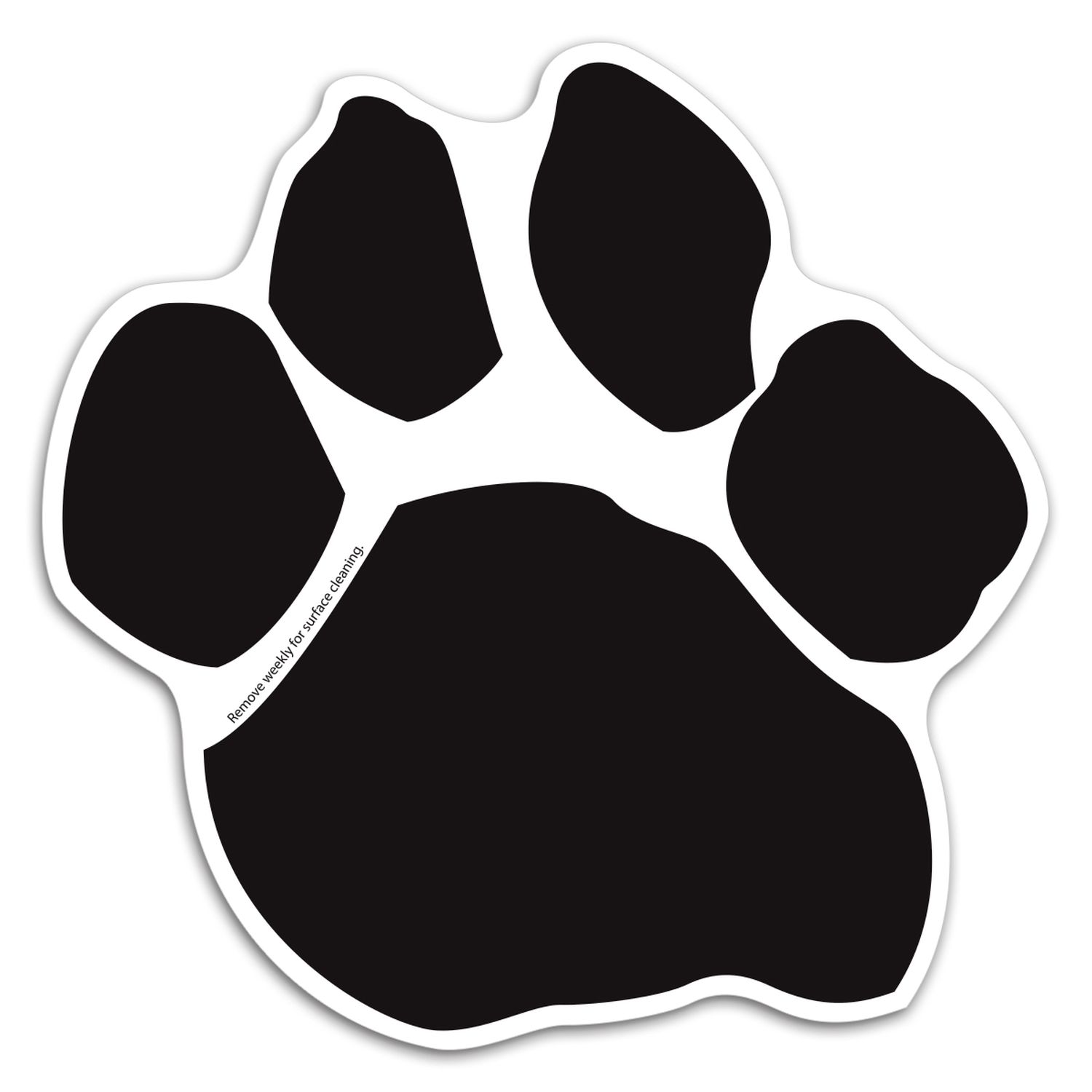 Picture of Paw Print Car Sign Magnet
