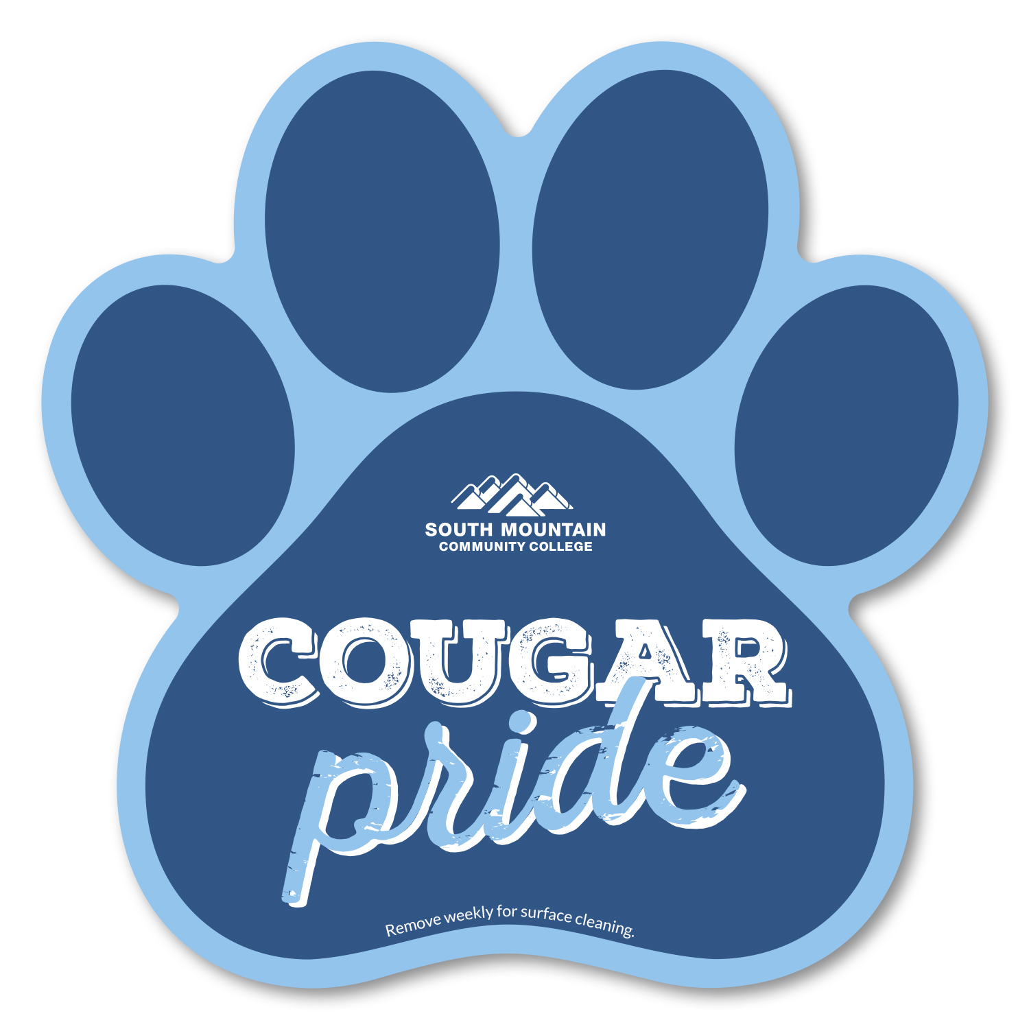 Picture of Paw Print Car Magnet 5.75 x 5.75