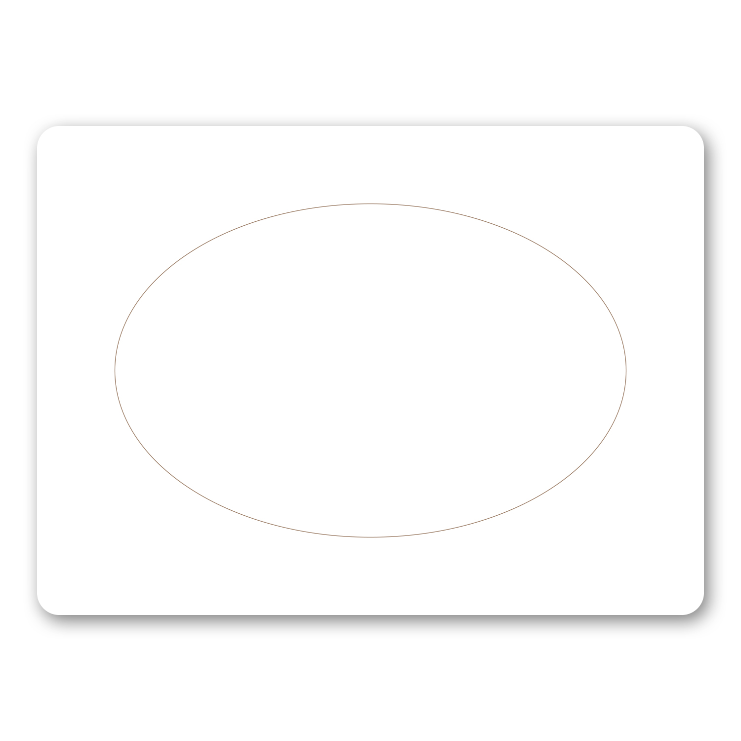 Picture of 2-in-1 Oval Car Magnet w/Picture Frame