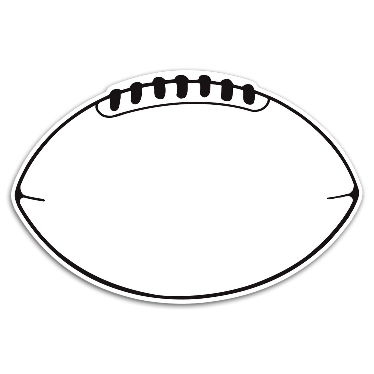 Picture of Football Car Sign Magnet