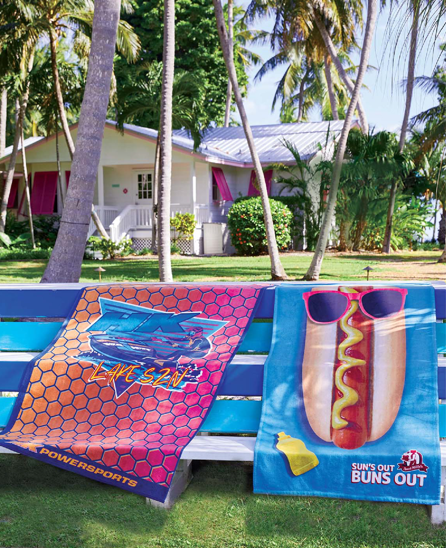 Picture of ColorFusion™ Eco Friendly Standard Beach Towel