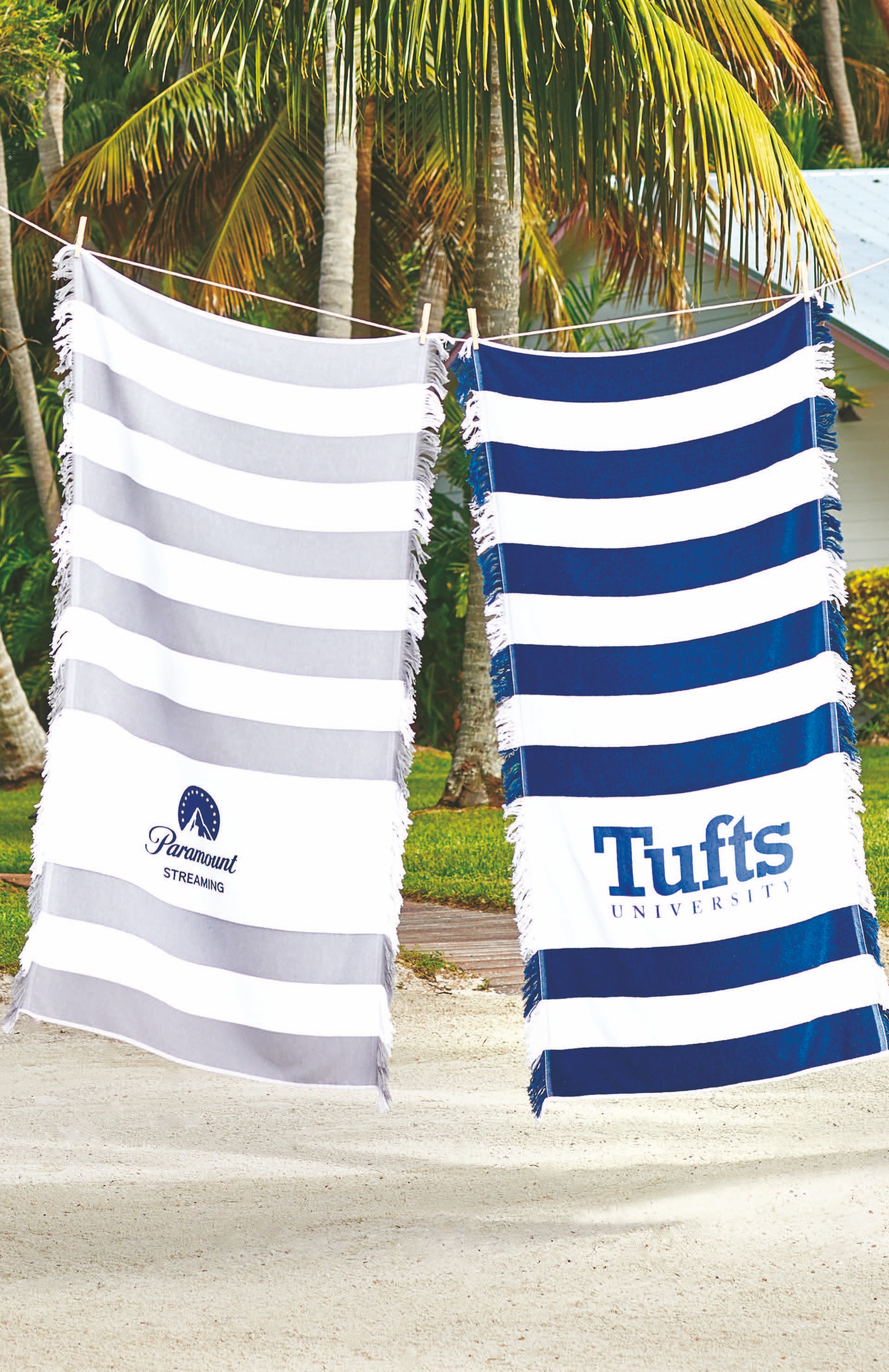 Picture of Seaside Fringed Beach Towel