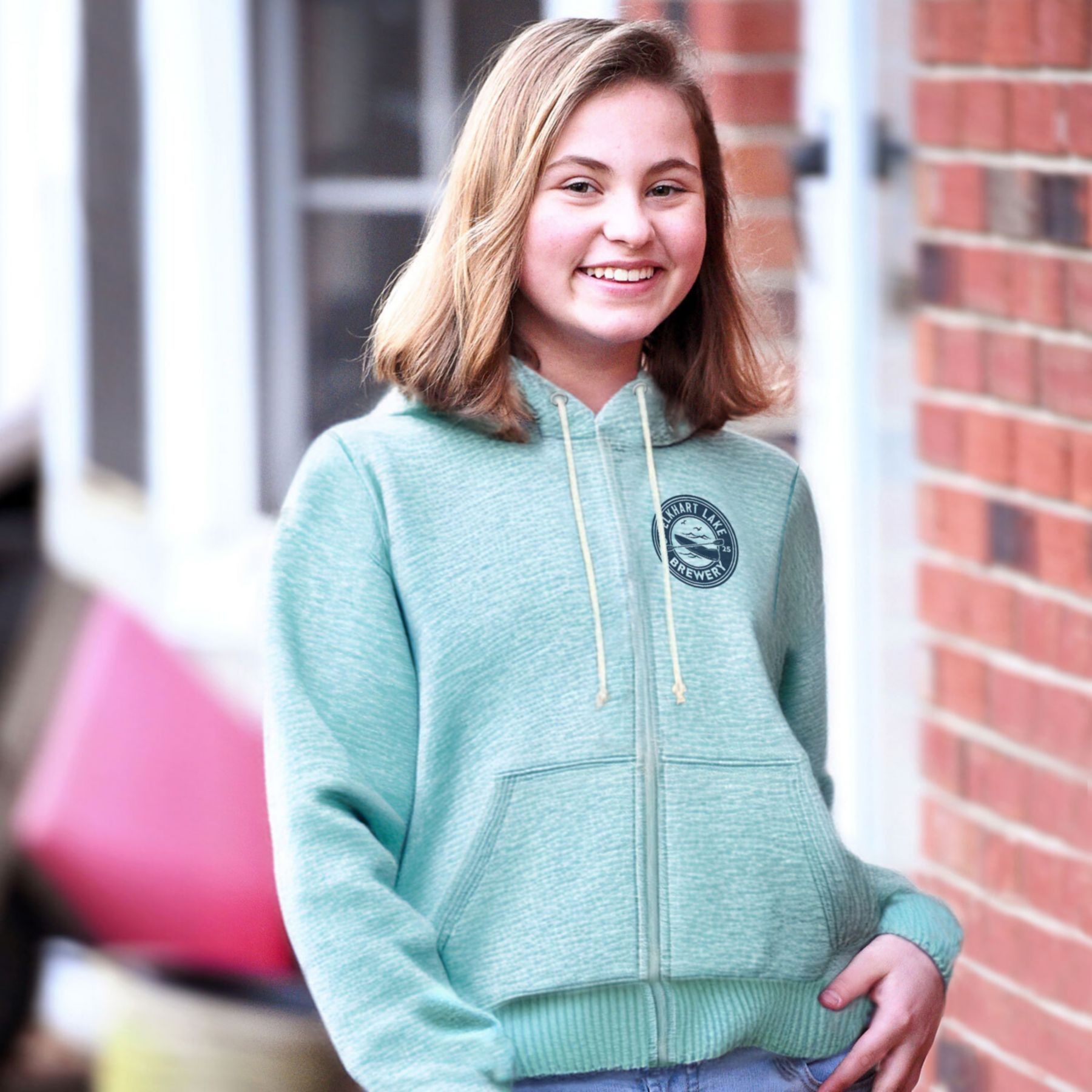 Picture of Nantucket Adult Full Zip Hoodie - Screen Print