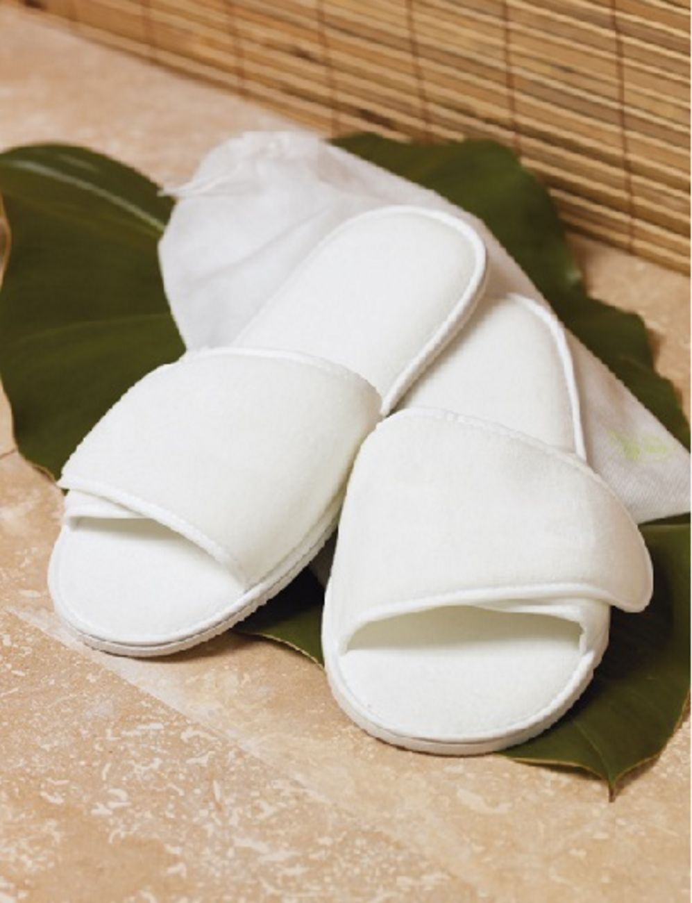Picture of Cobblestone Mills Terry Velour Adjustable Slippers