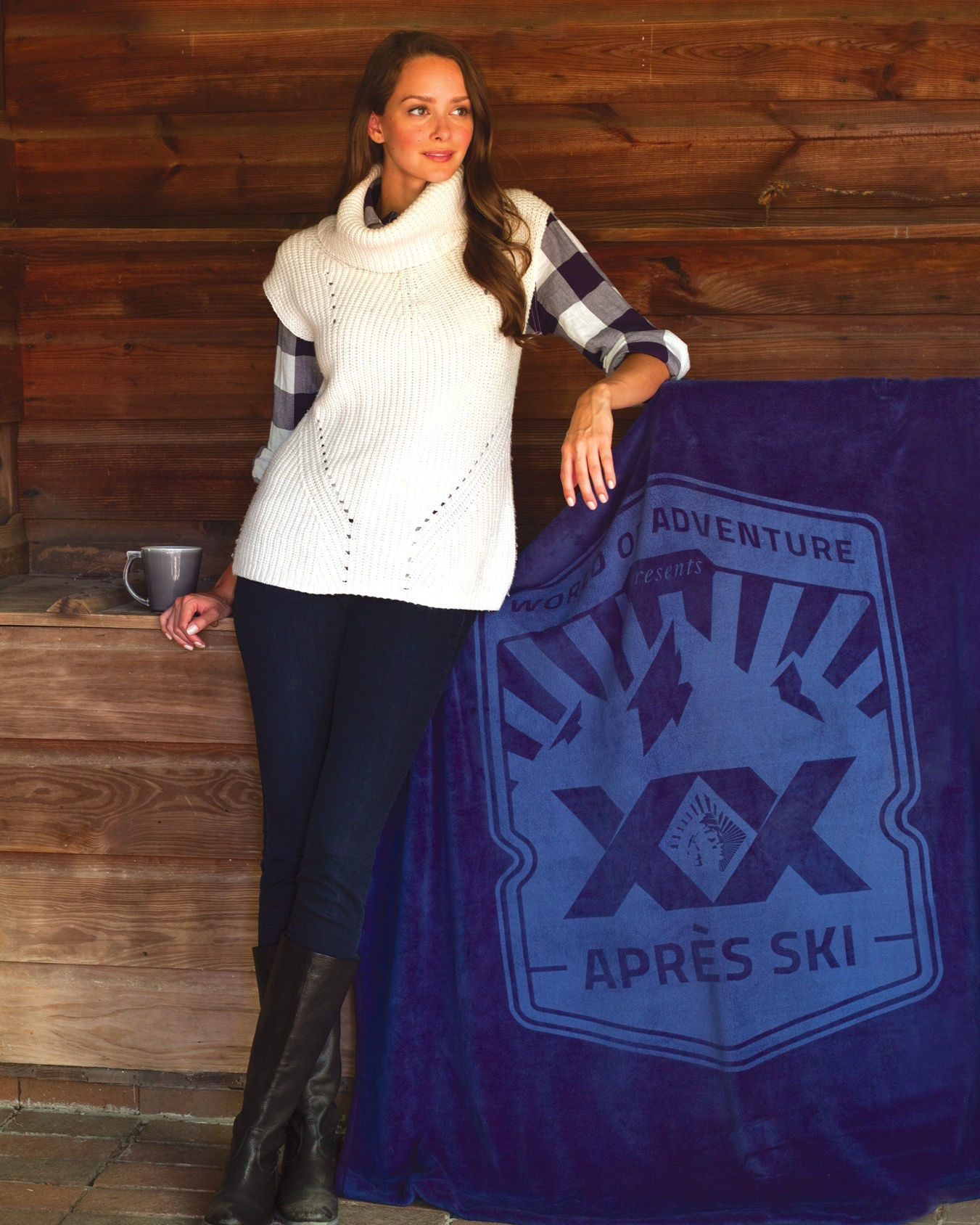 Picture of Cobblestone Mills Deluxe Size Kingston Blanket™ (60" x 70")