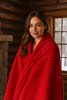 Picture of Cabin Checkered Fleece Throw Blanket