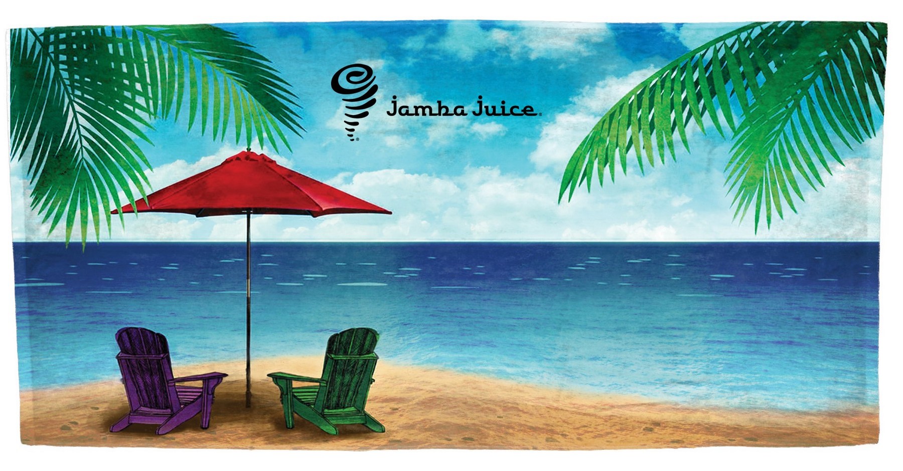 Picture of Xpress Towels Water's Edge Stock Design Beach Towel