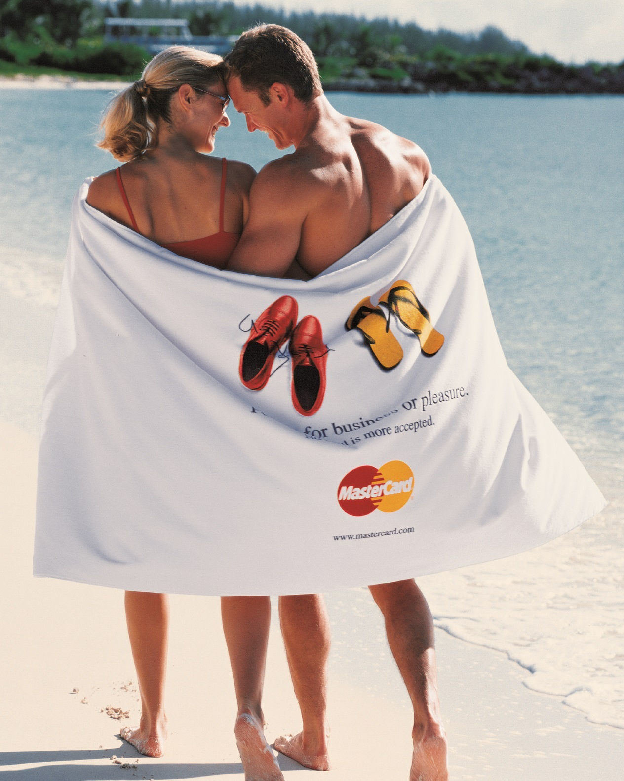 Picture of Turkish Signature™ Ultraweight White Beach Towel