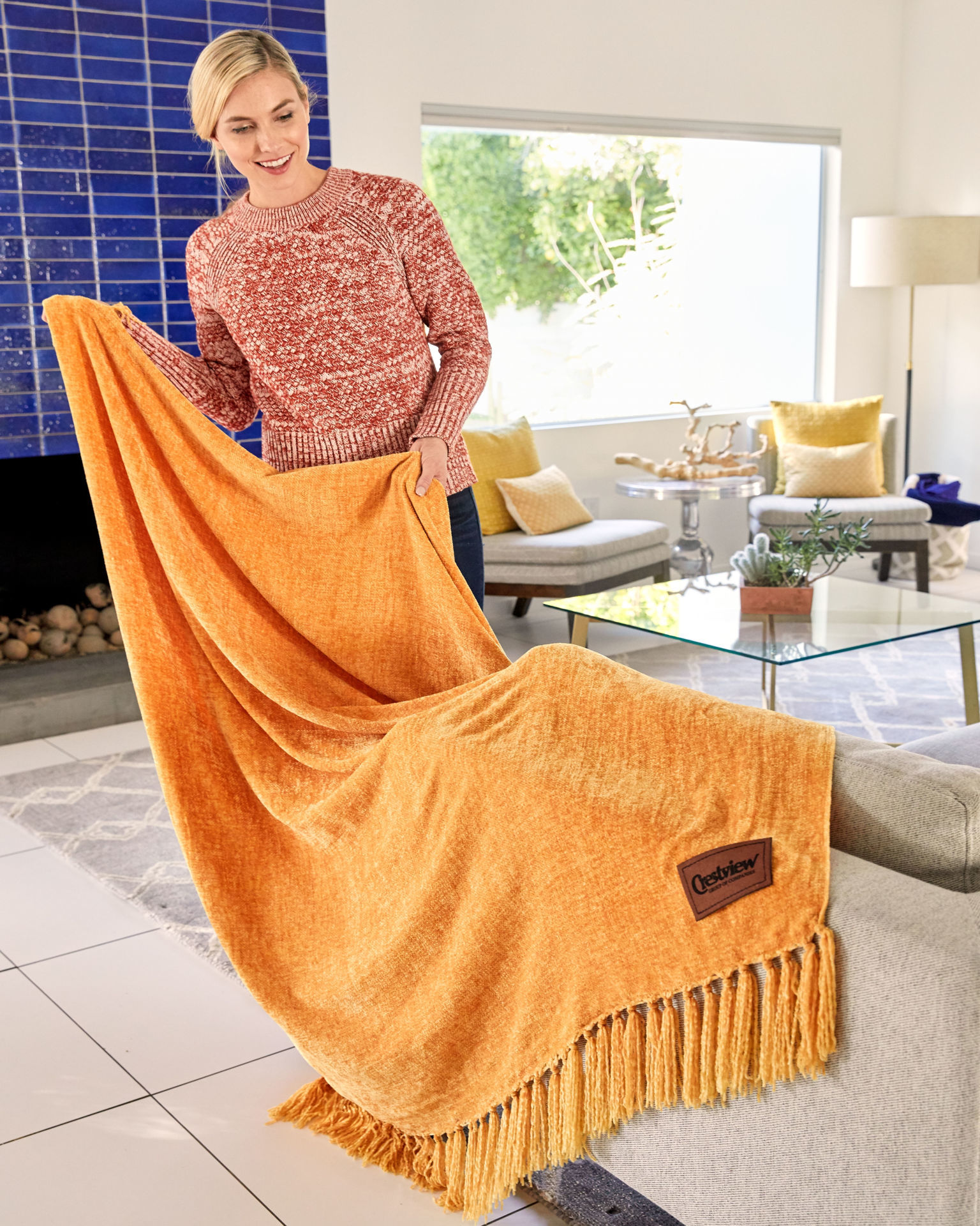Picture of Cobblestone Mills Chelsea Throw Blanket™