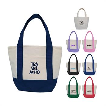 Picture of 14 Oz. Mini TJ Canvas Tote Bag