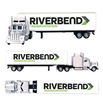 Picture of Kentworth W900 4 Color Decal Tractor Trailer Truck