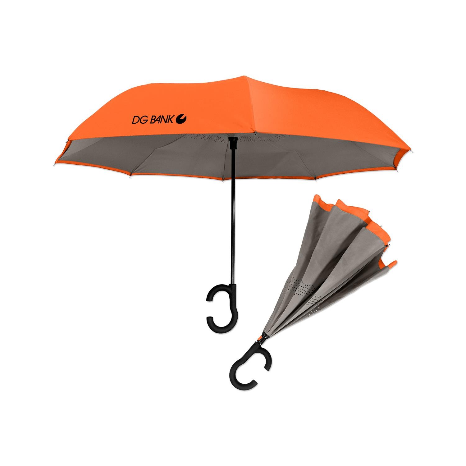 Picture of Dual-Tone Inverted Umbrella
