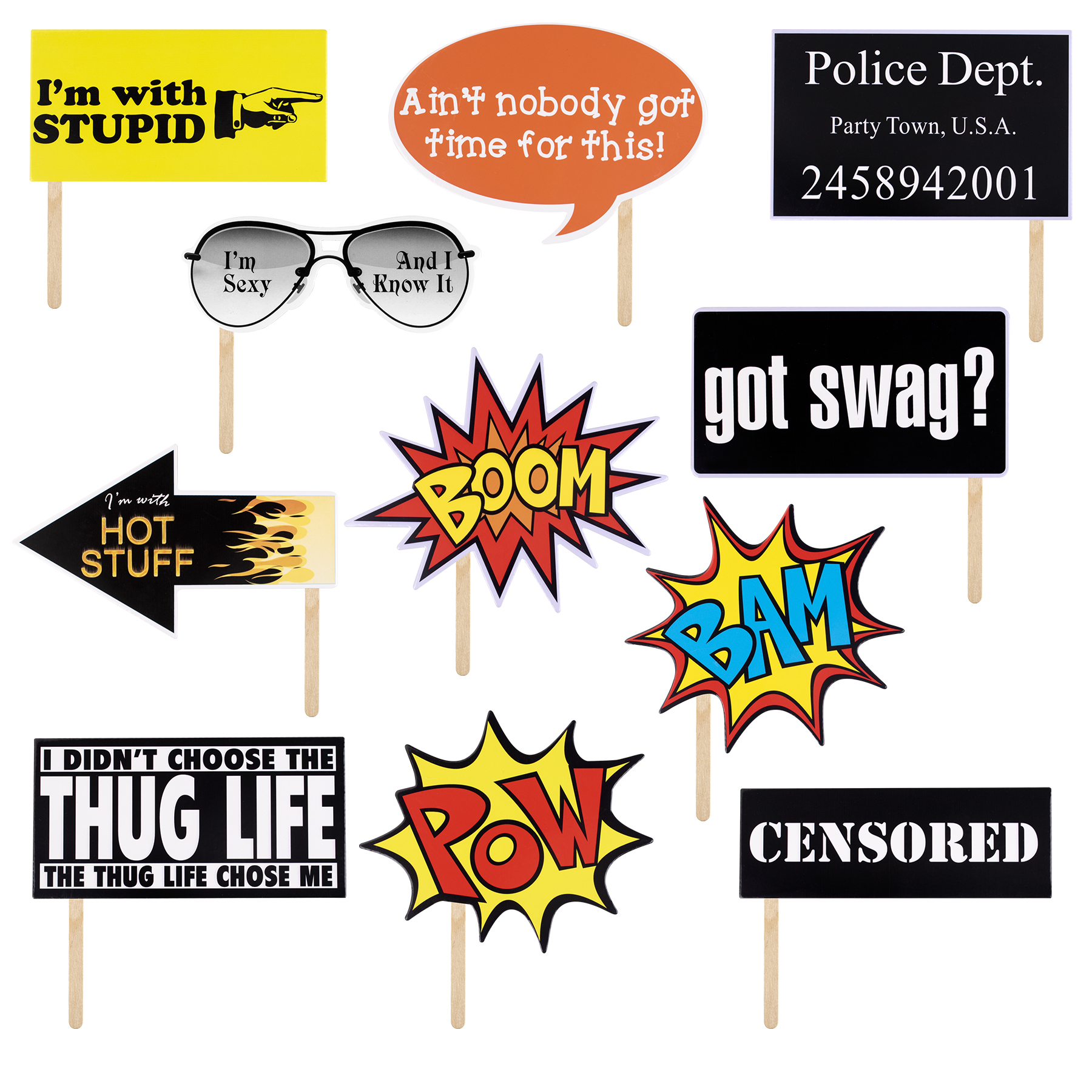 Picture of Party Photo Booth Props