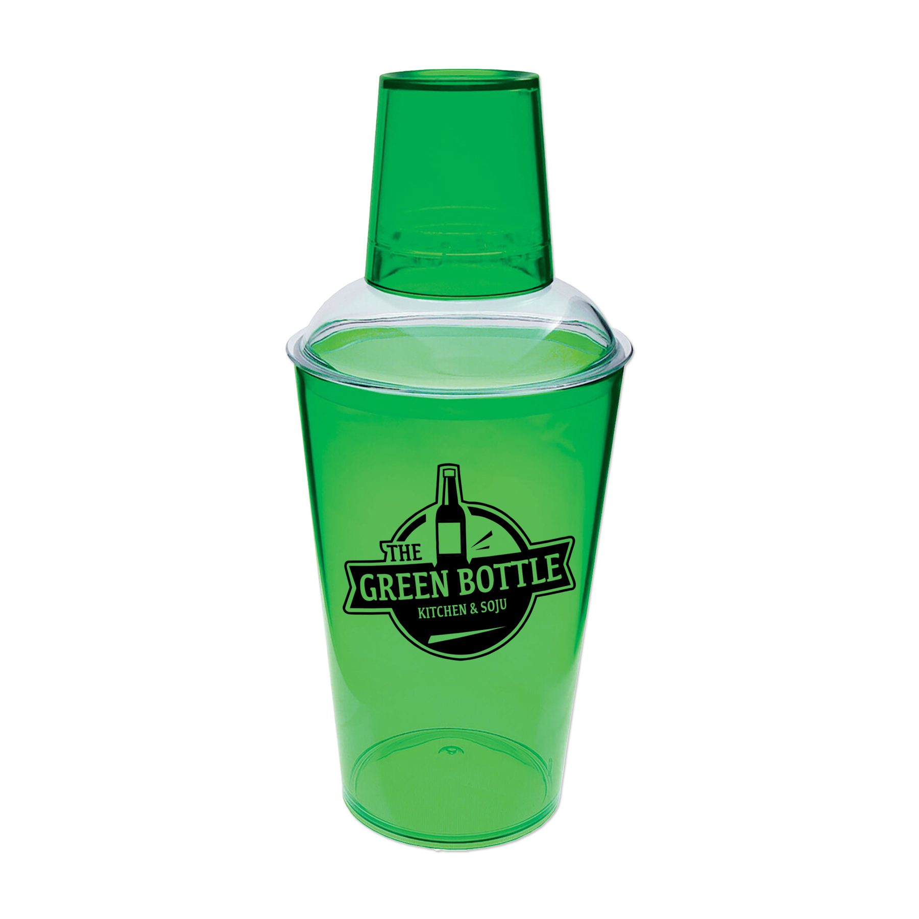 Picture of 3-Piece Plastic 16 Oz. Cocktail Shaker