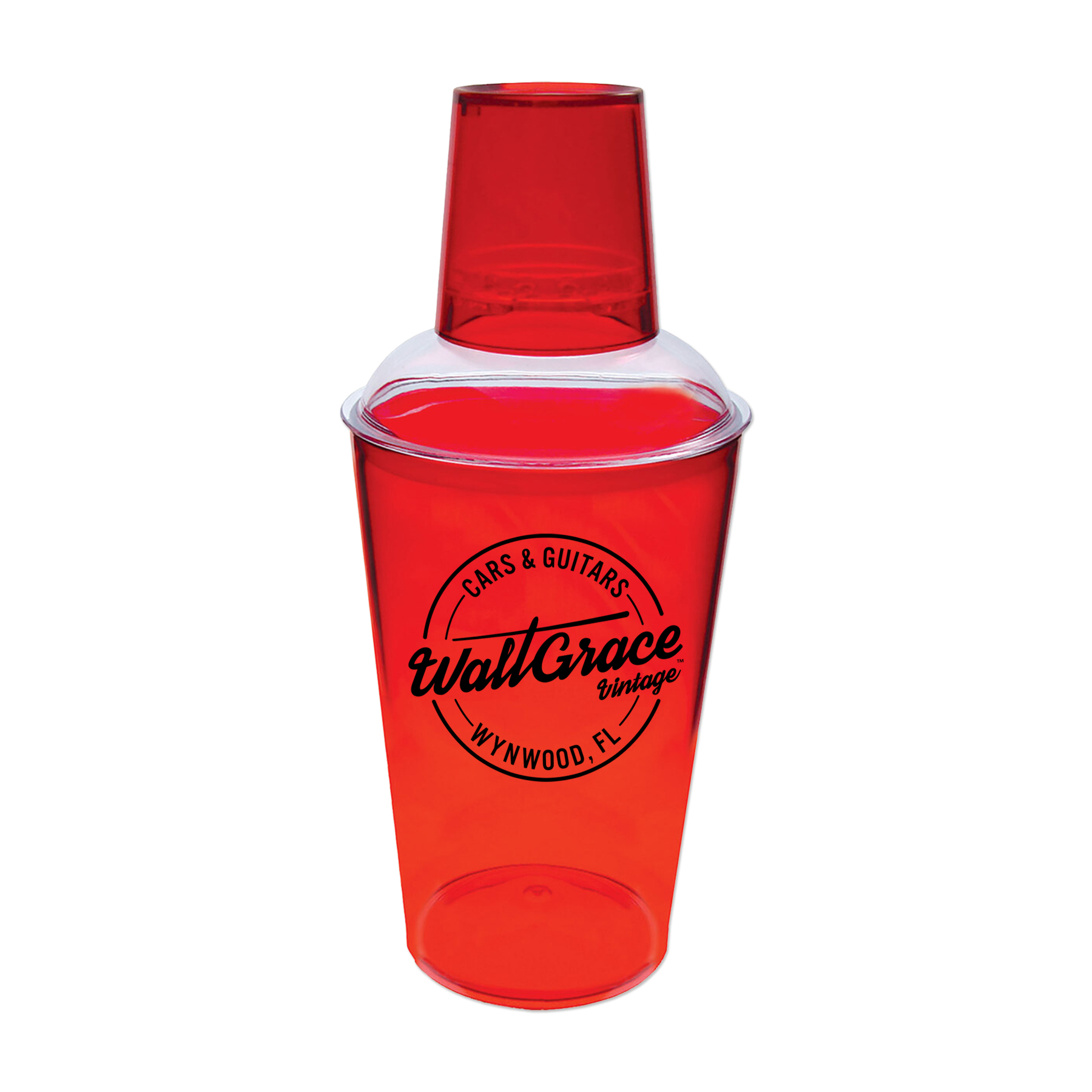 Picture of 3-Piece Plastic 16 Oz. Cocktail Shaker