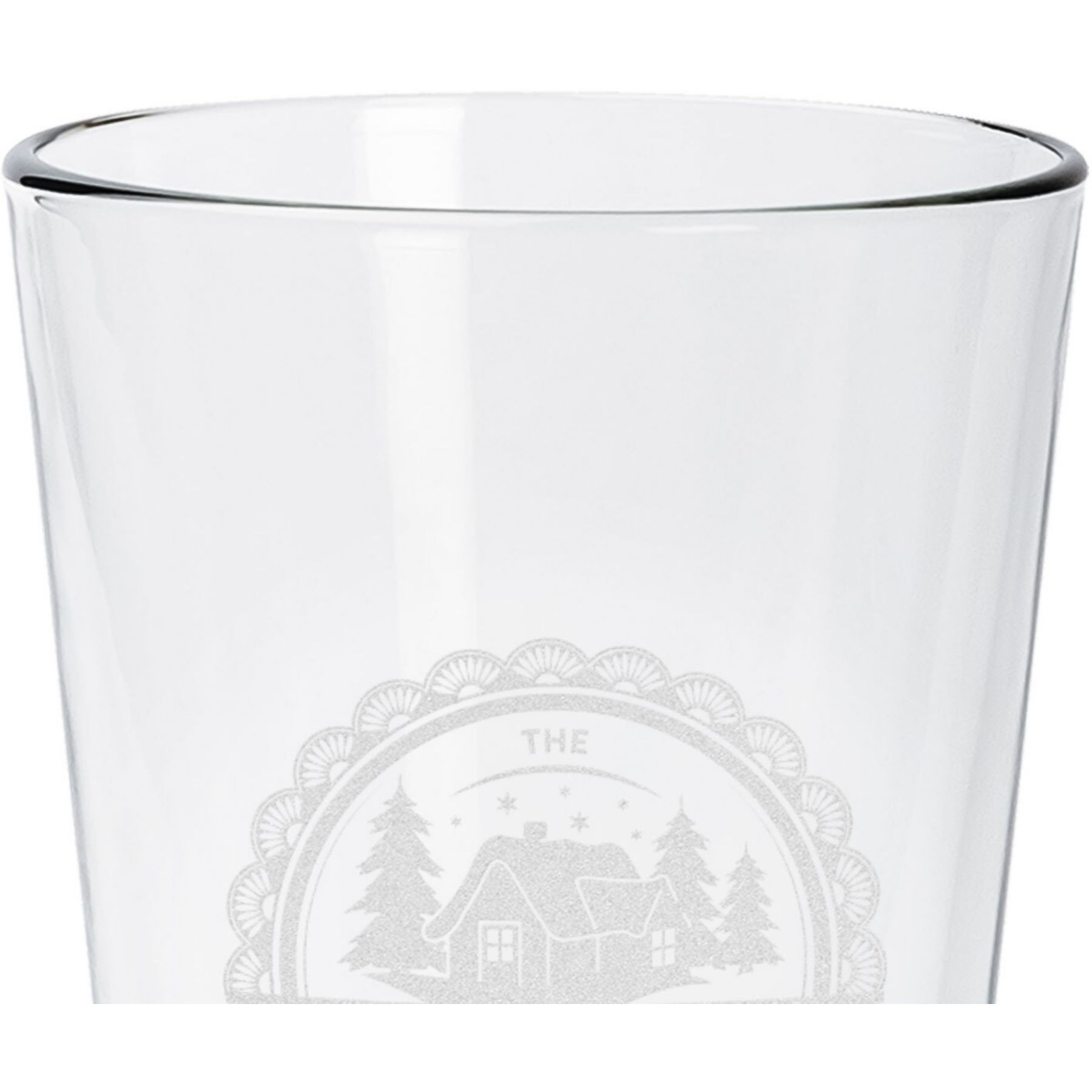 Picture of 2 PC Etched Pint Glass 16 Oz