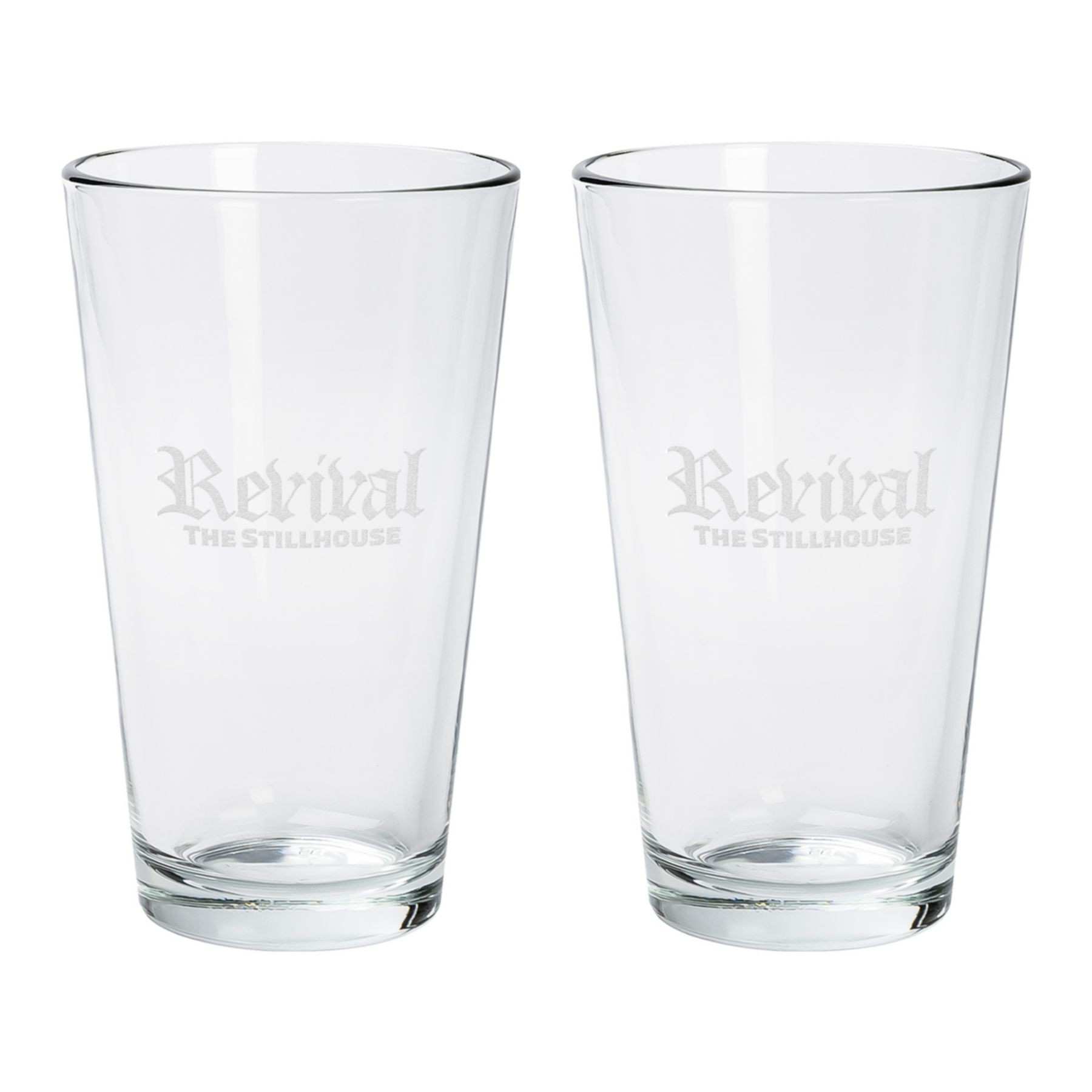 Picture of 2 PC Etched Pint Glass 16 Oz
