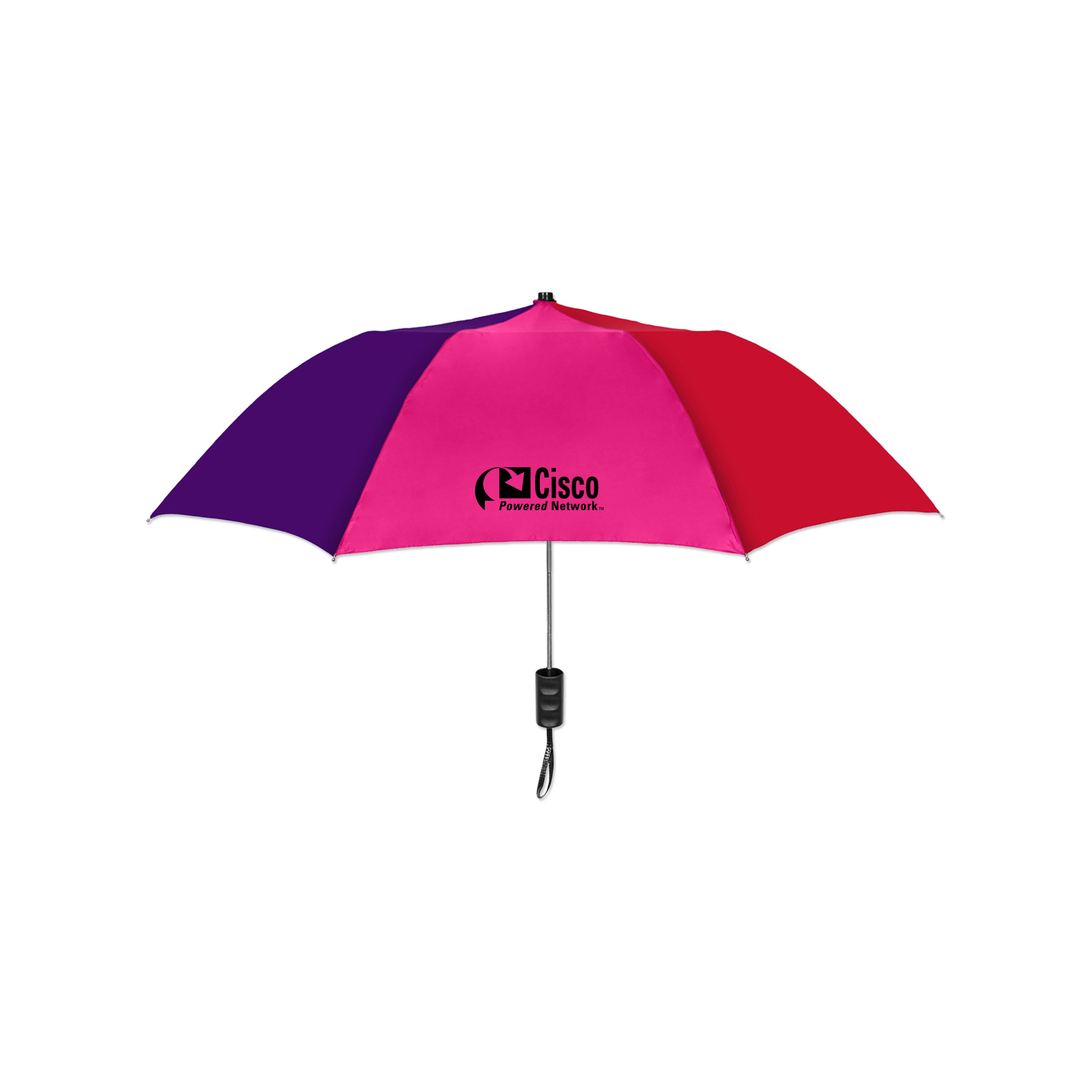 Picture of Elite Compact Folding Umbrella- 2 Color Panels