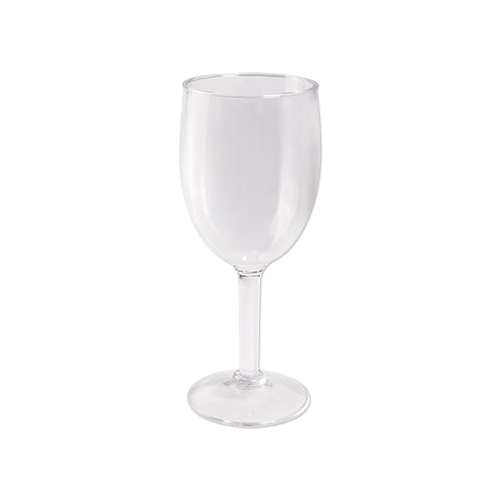 Picture of 8 Oz. Plastic Rounded Wine Glass