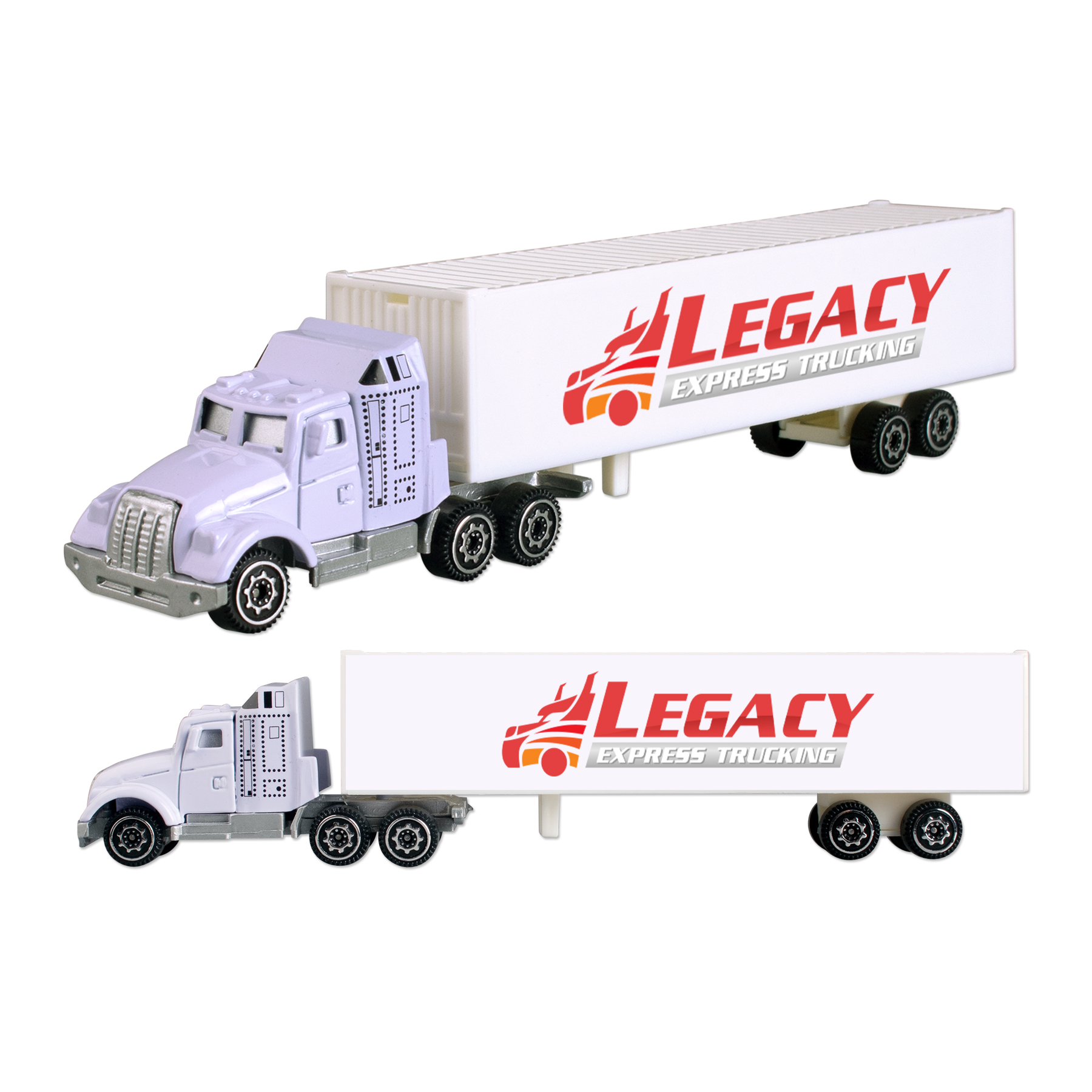 Picture of 7.5" Die-Cast Tractor Trailer