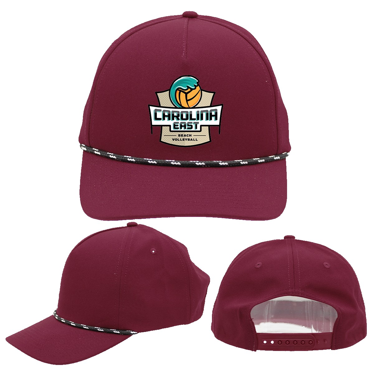 Picture of Performance Rope Hat, Leather Patch - Laser Engraved