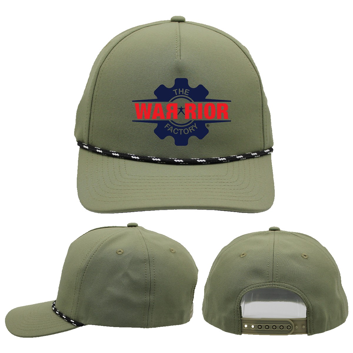 Picture of Performance Rope Hat, Leather Patch - Laser Engraved