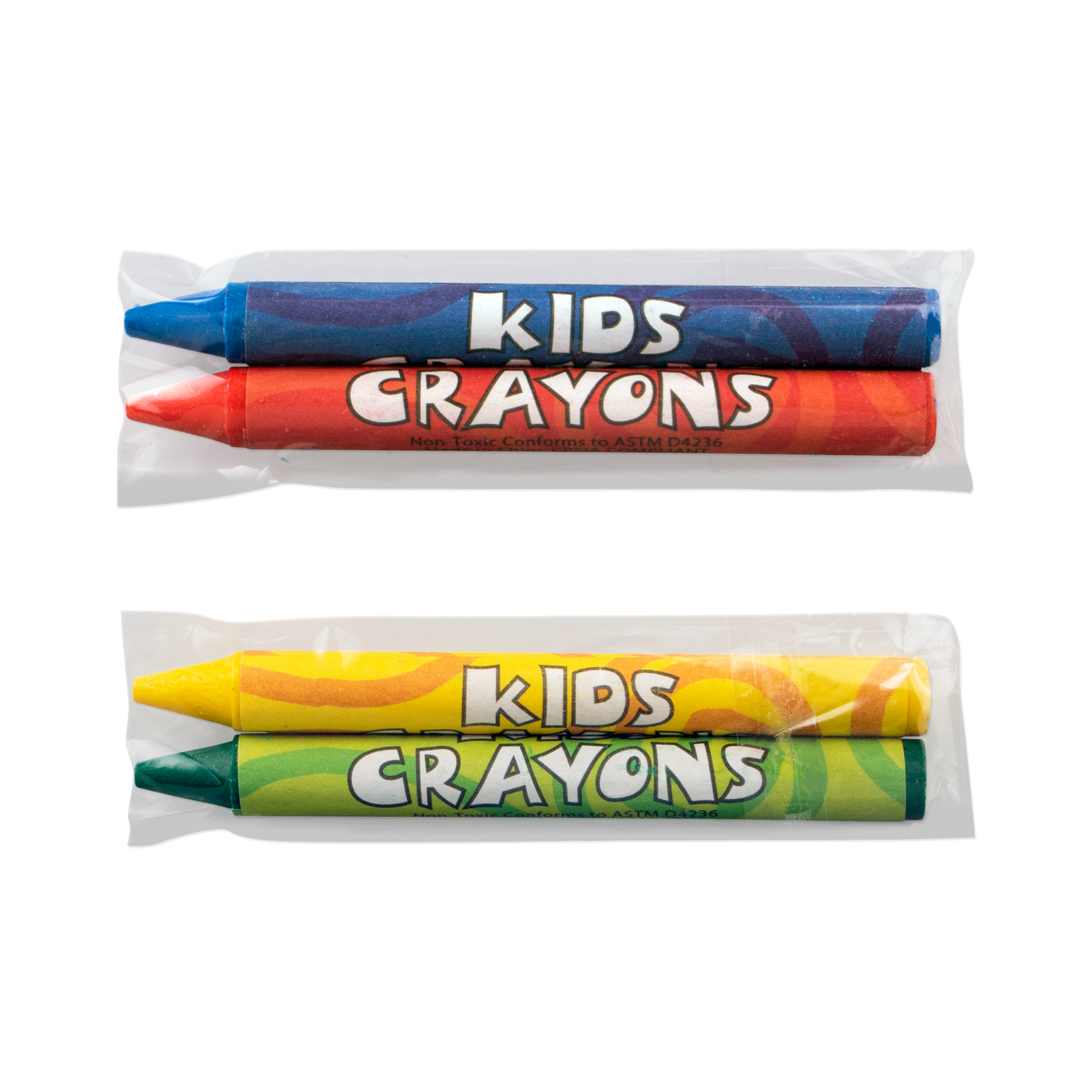 Picture of 2 Pack Cello Wrapped Crayons