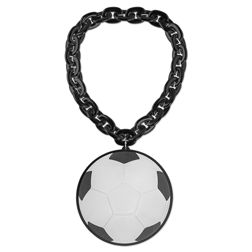 Picture of Soccer Ball EVA Medallion w/Jumbo Chain