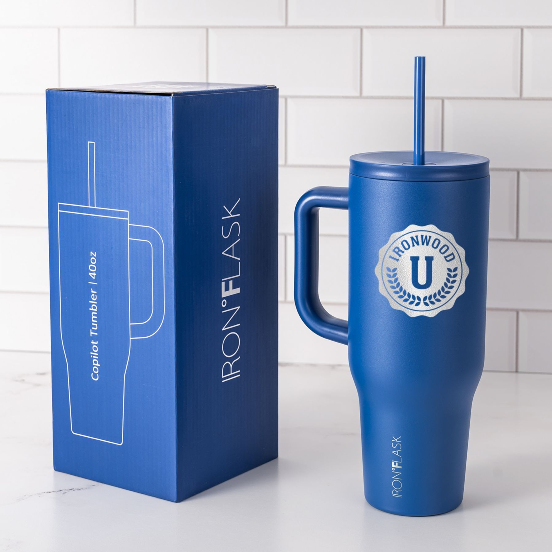 Picture of Iron Flask Travel Tumbler 40 Oz