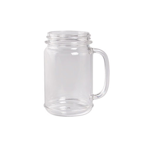 Picture of 16 Oz. Plastic Mason Jar w/Handle