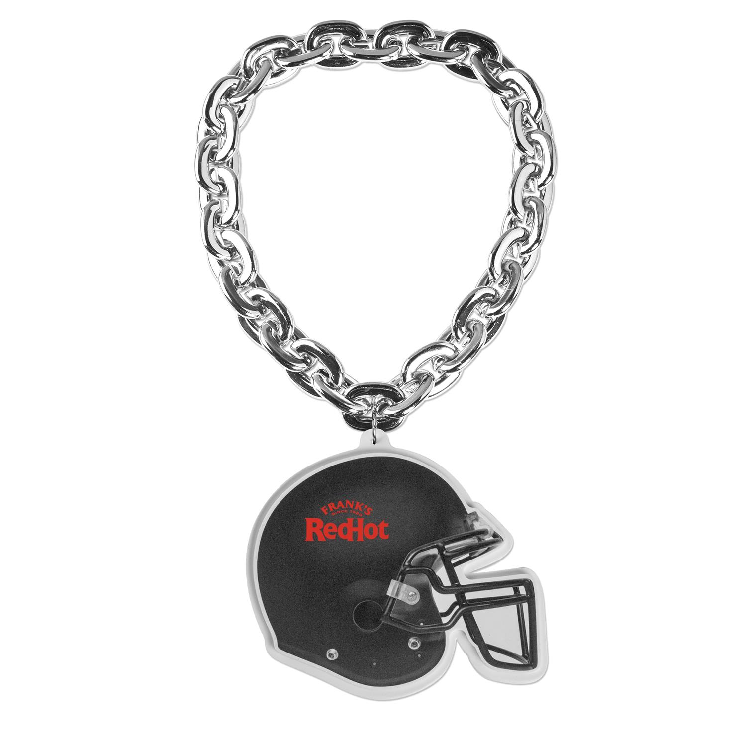 Picture of Football Helmet EVA Medallion w/Jumbo Chain